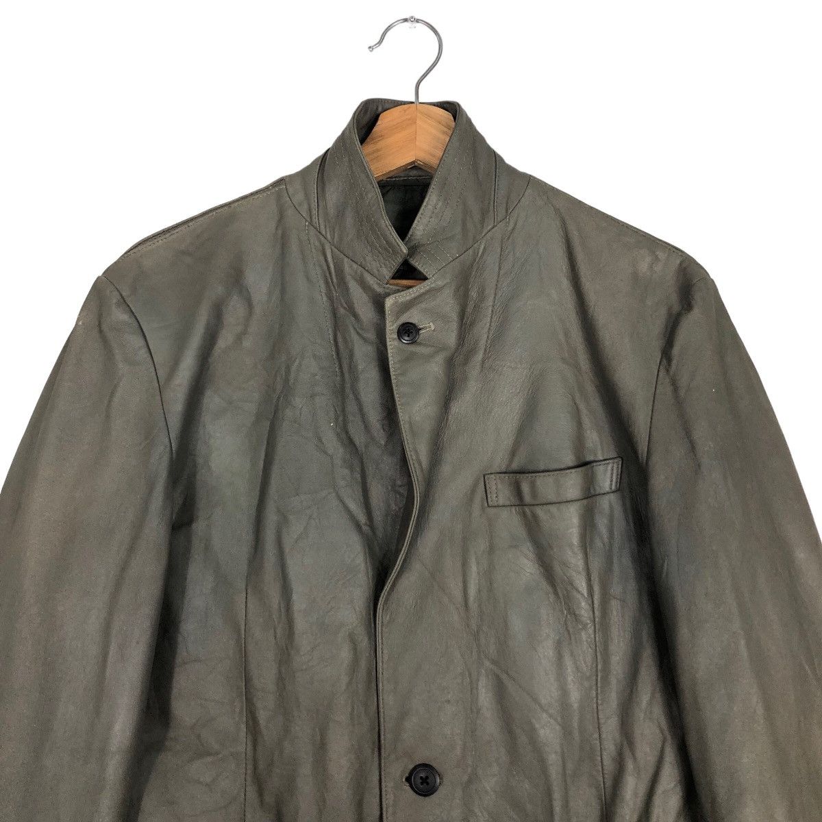 Japanese Brand 🔥Vtg Leather Jacket Chore Allegri Issey Miyake Japan Size US M / EU 48-50 / 2 - 3 Thumbnail