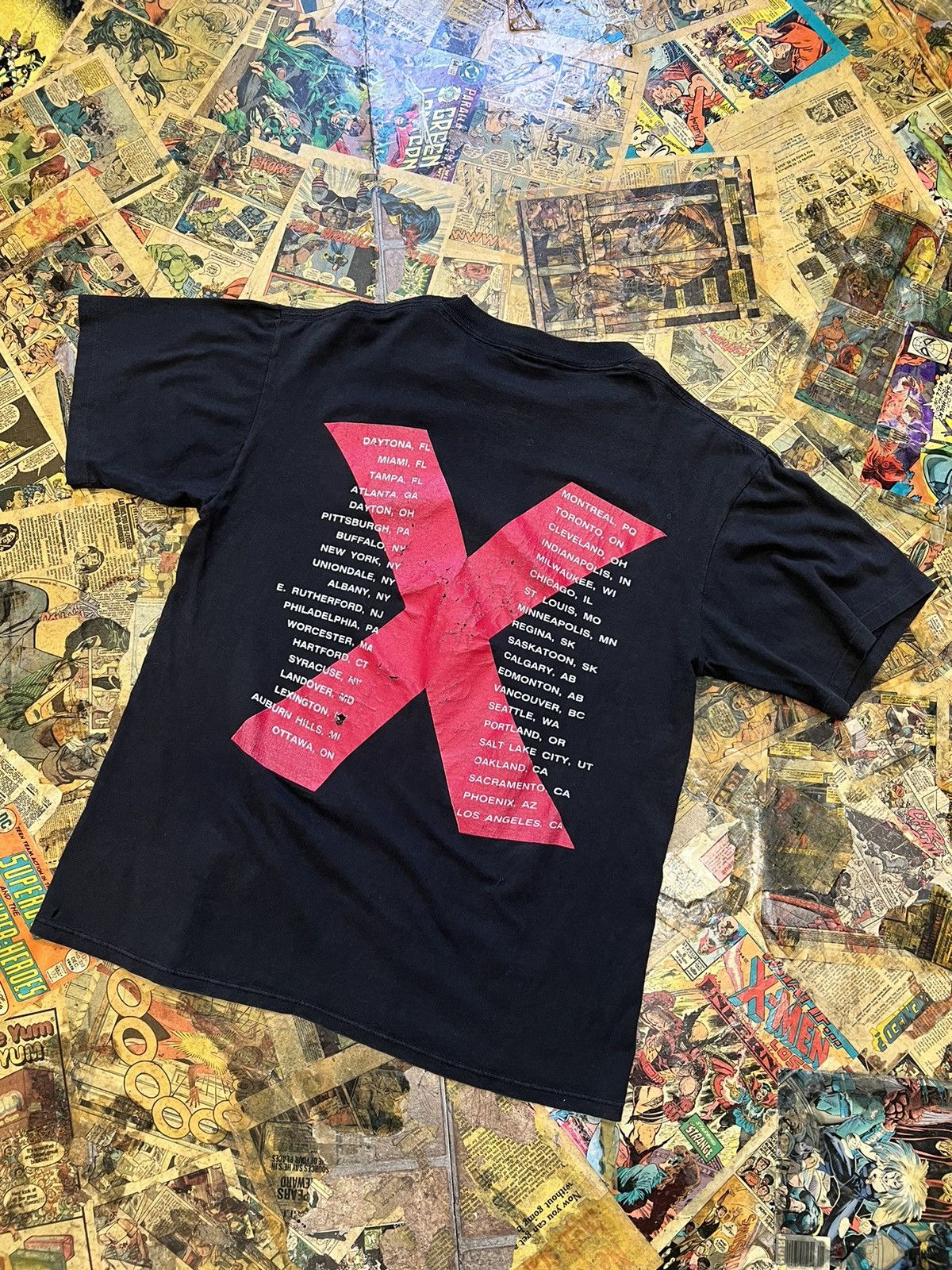 Band Tees × Vintage ‘91 INXS Tour t-shirt Size US L / EU 52-54 / 3 - 2 Thumbnail