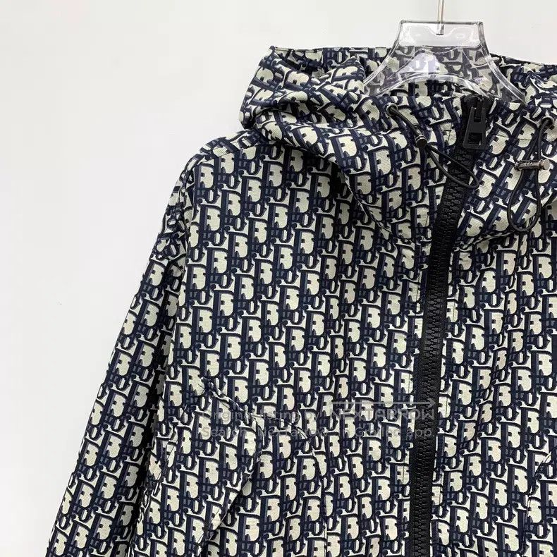 Dior Dior 23 styles of Oblique dark blue logo old flower full p Size XS / US 0-2 / IT 36-38 - 3 Thumbnail