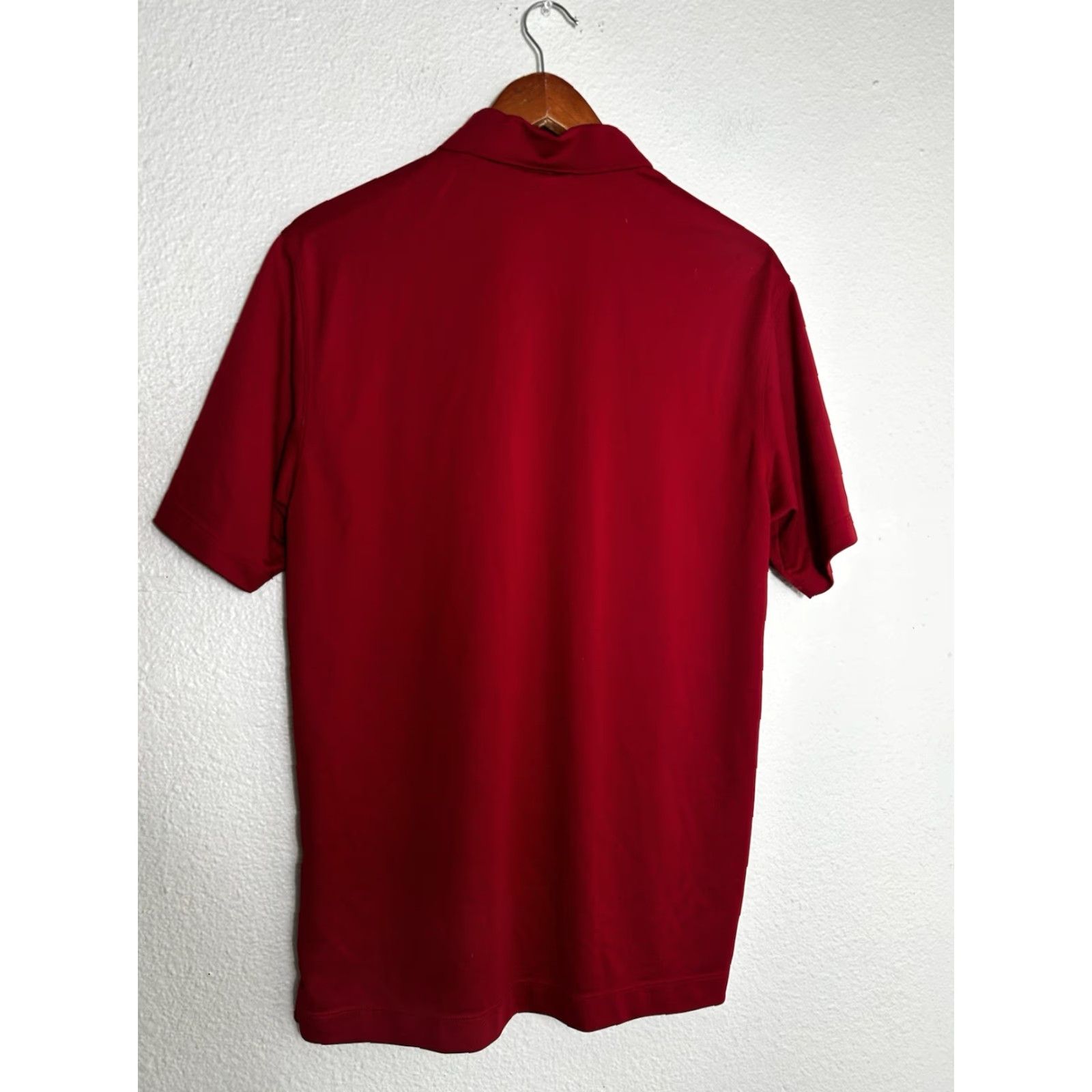 Nike Nike Golf Dri Fit Mens Medium Red Polo Shirt Short Sleeve Pullover Size US M / EU 48-50 / 2 - 7 Thumbnail
