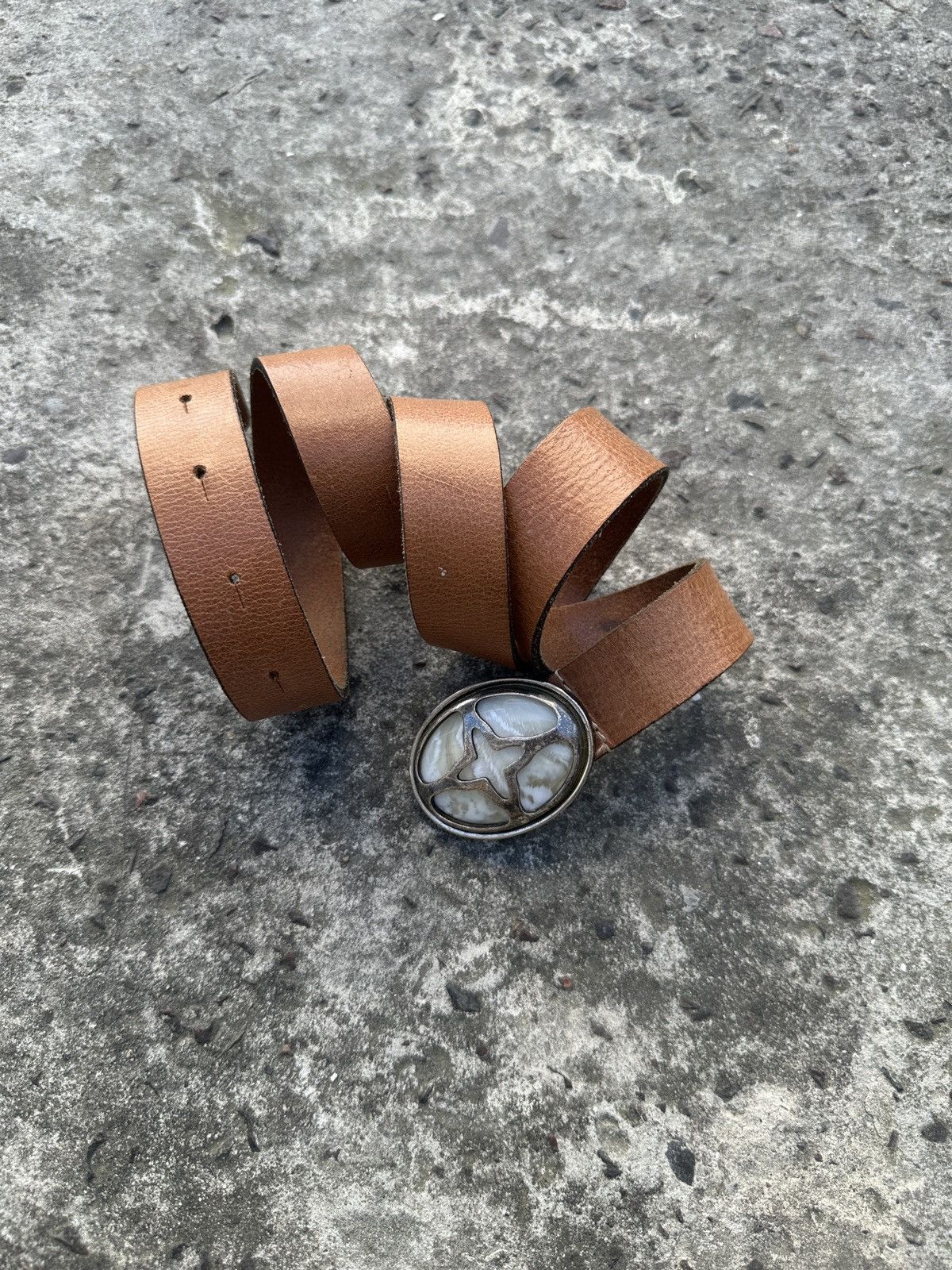 Vintage L.A.Gold Casual Belts Streetwear Avant Garde Opium Luxury Size ONE SIZE - 1 Thumbnail