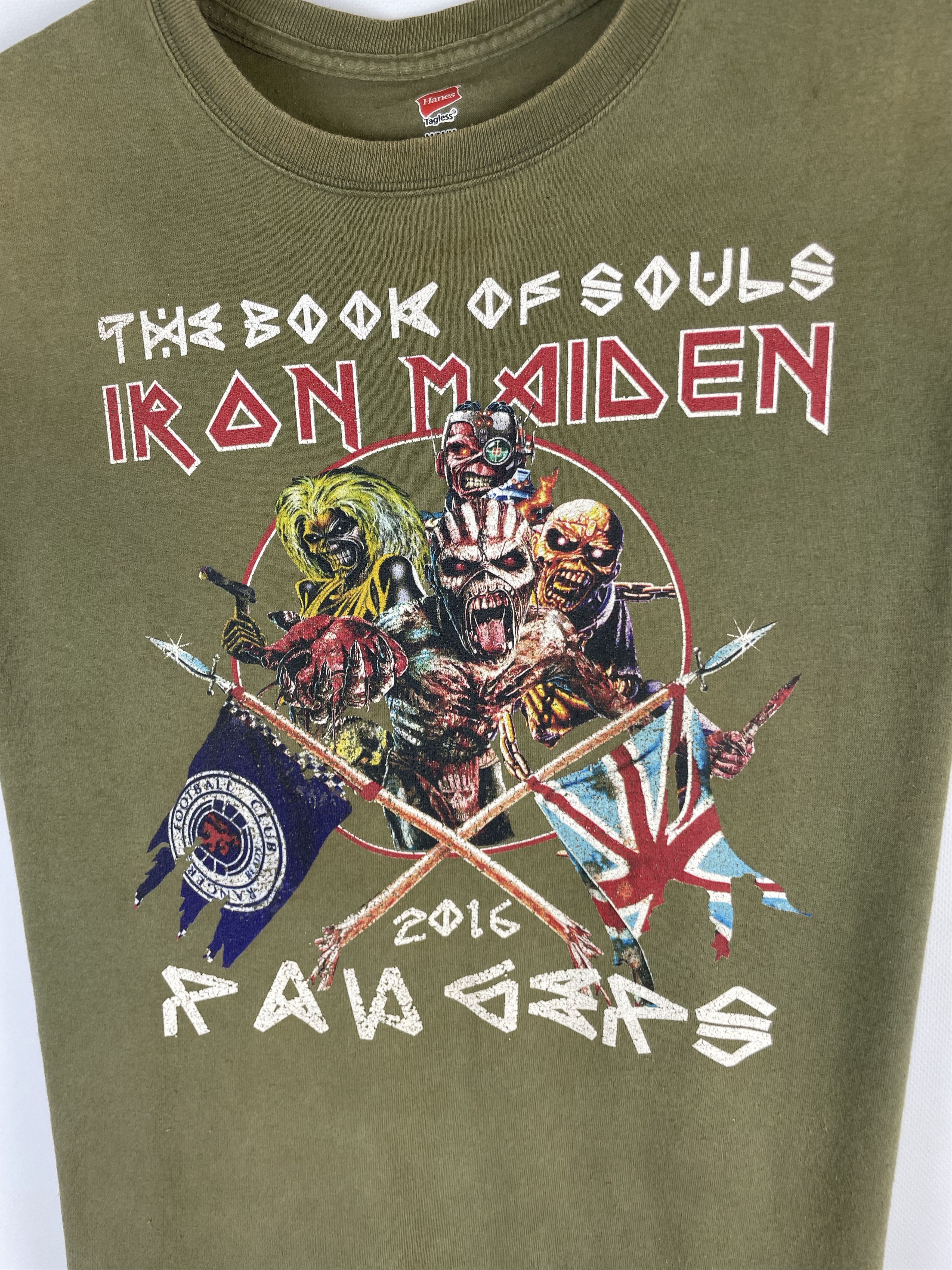 Band Tees × Iron Maiden × Vintage 2016 Iron Maiden T-Shirt tour Size US M / EU 48-50 / 2 - 4 Thumbnail