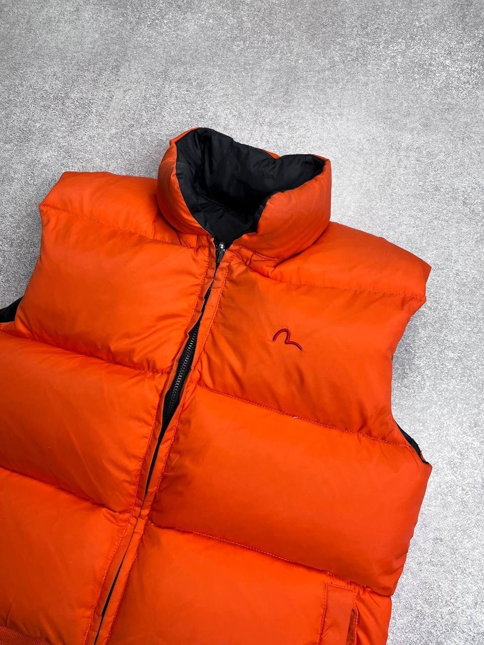 Evisu VINTAGE EVISU REVERSIBLE DOWN GOOSE PUFFER VEST M Size US M / EU 48-50 / 2 - 7 Thumbnail