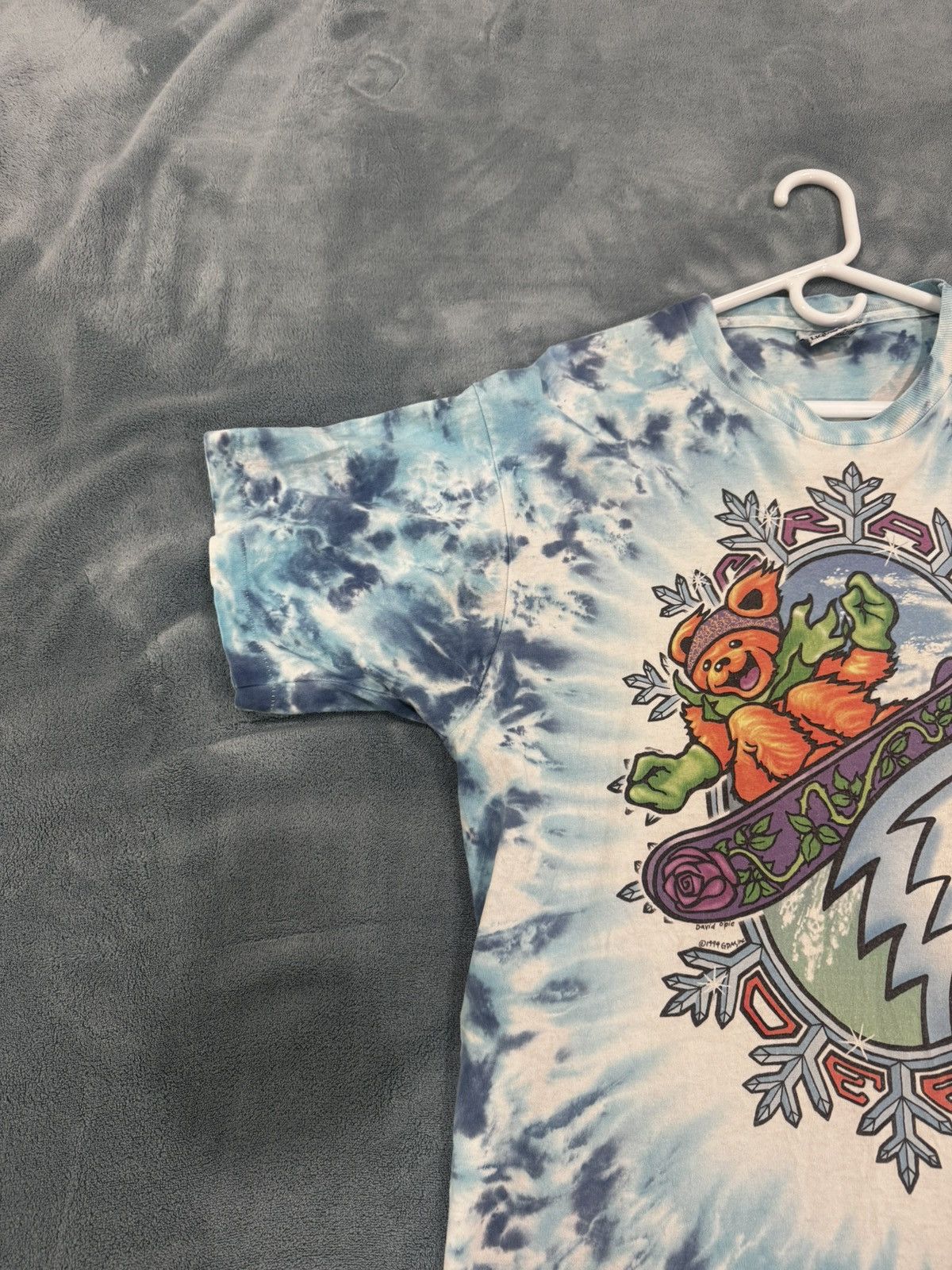 Grateful Dead Grateful Dead , Bear Snowboarding, Vintage Tee-Shirt Size US XL / EU 56 / 4 - 3 Thumbnail