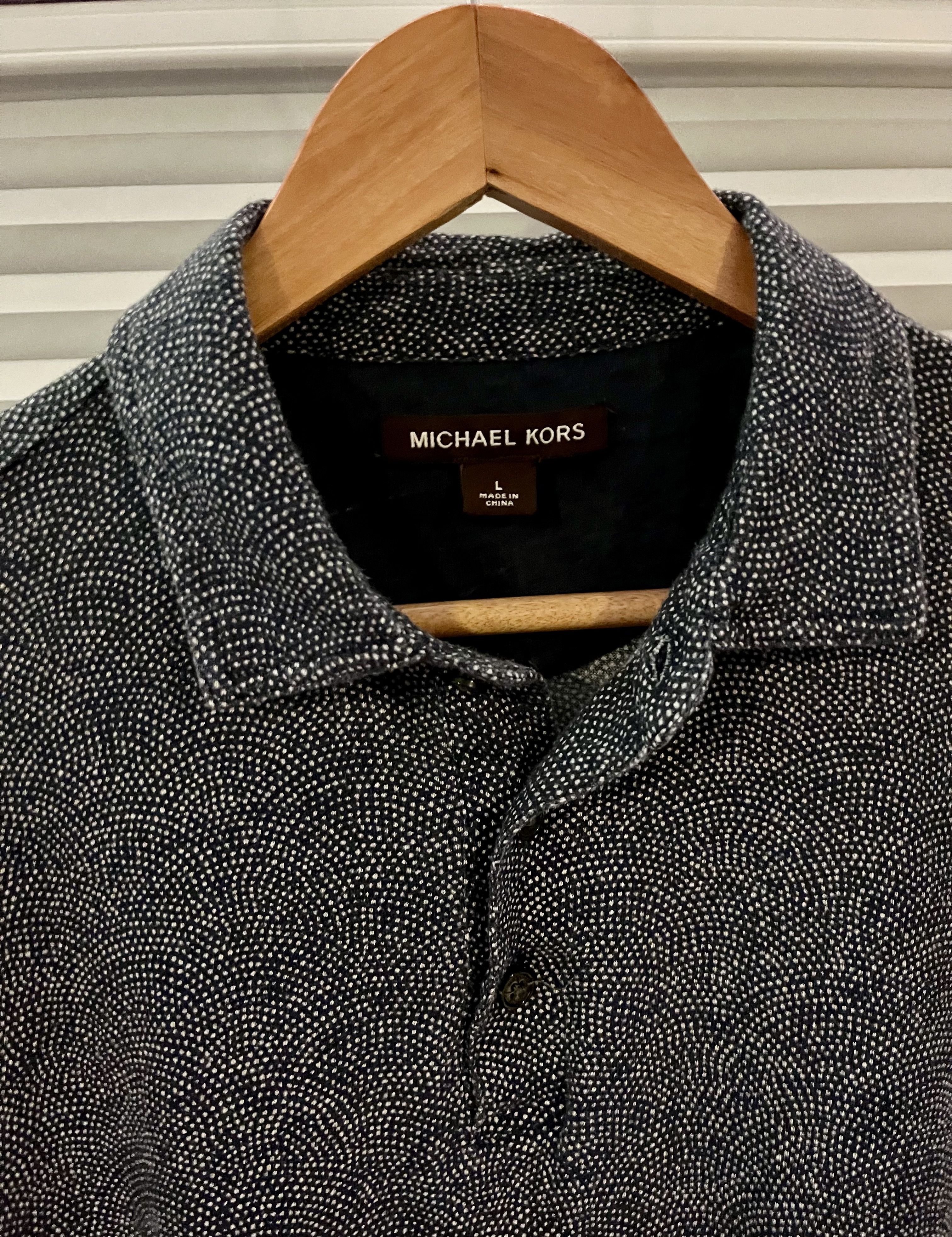 Michael Kors Michael Kors Luxury Polo - Black/White - L (Fits M) Size US L / EU 52-54 / 3 - 3 Thumbnail