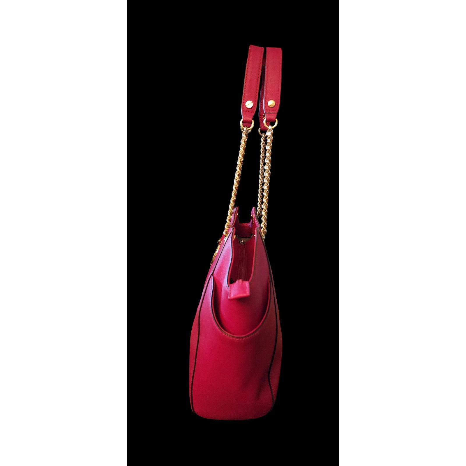 Michael Kors Michael Kors Jet Set red saffiano leather shoulder bag Size ONE SIZE - 7 Thumbnail