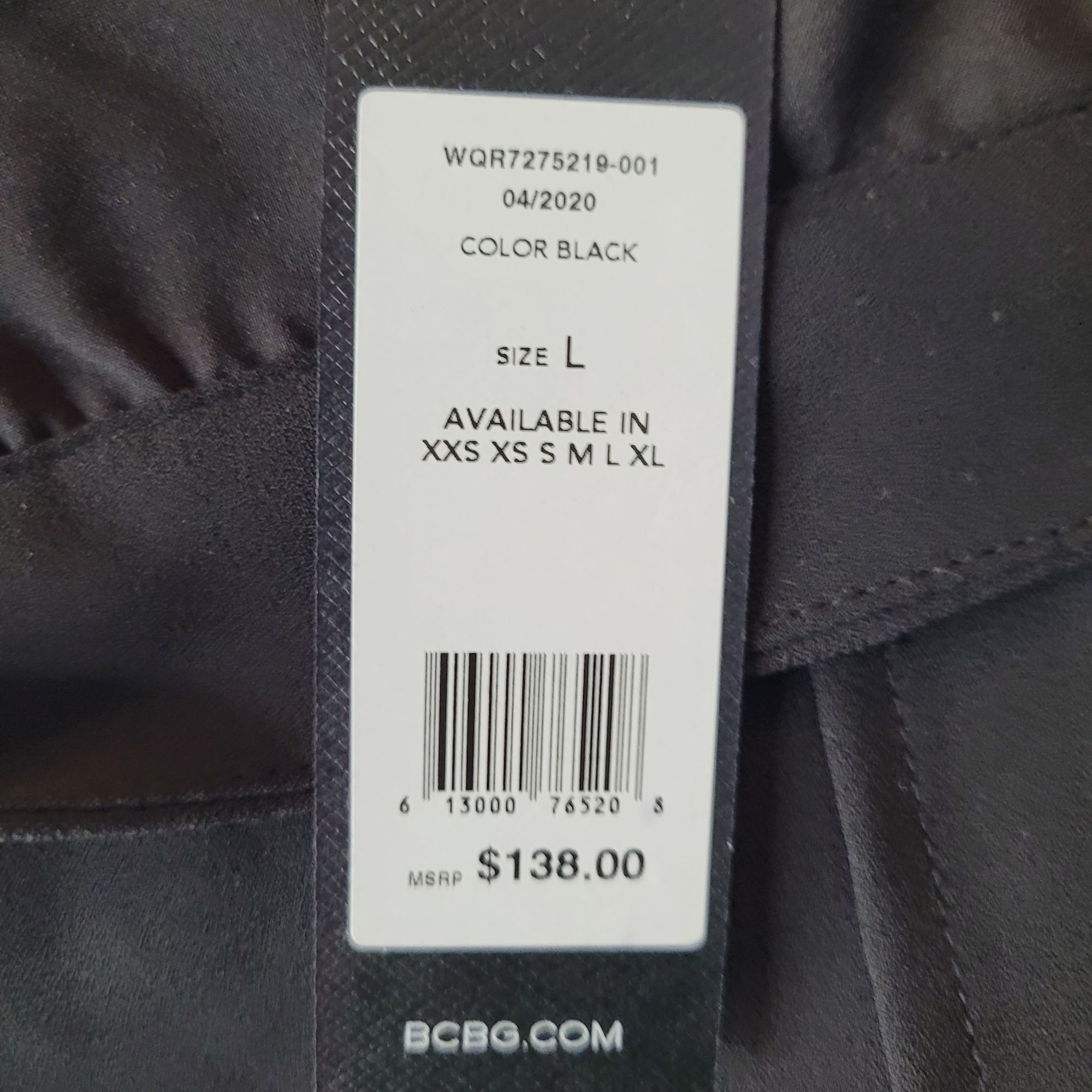 Other BCBGMAXAZRIA Black High-Waisted Shorts L Sheer Lightweight P Size 33" - 4 Thumbnail