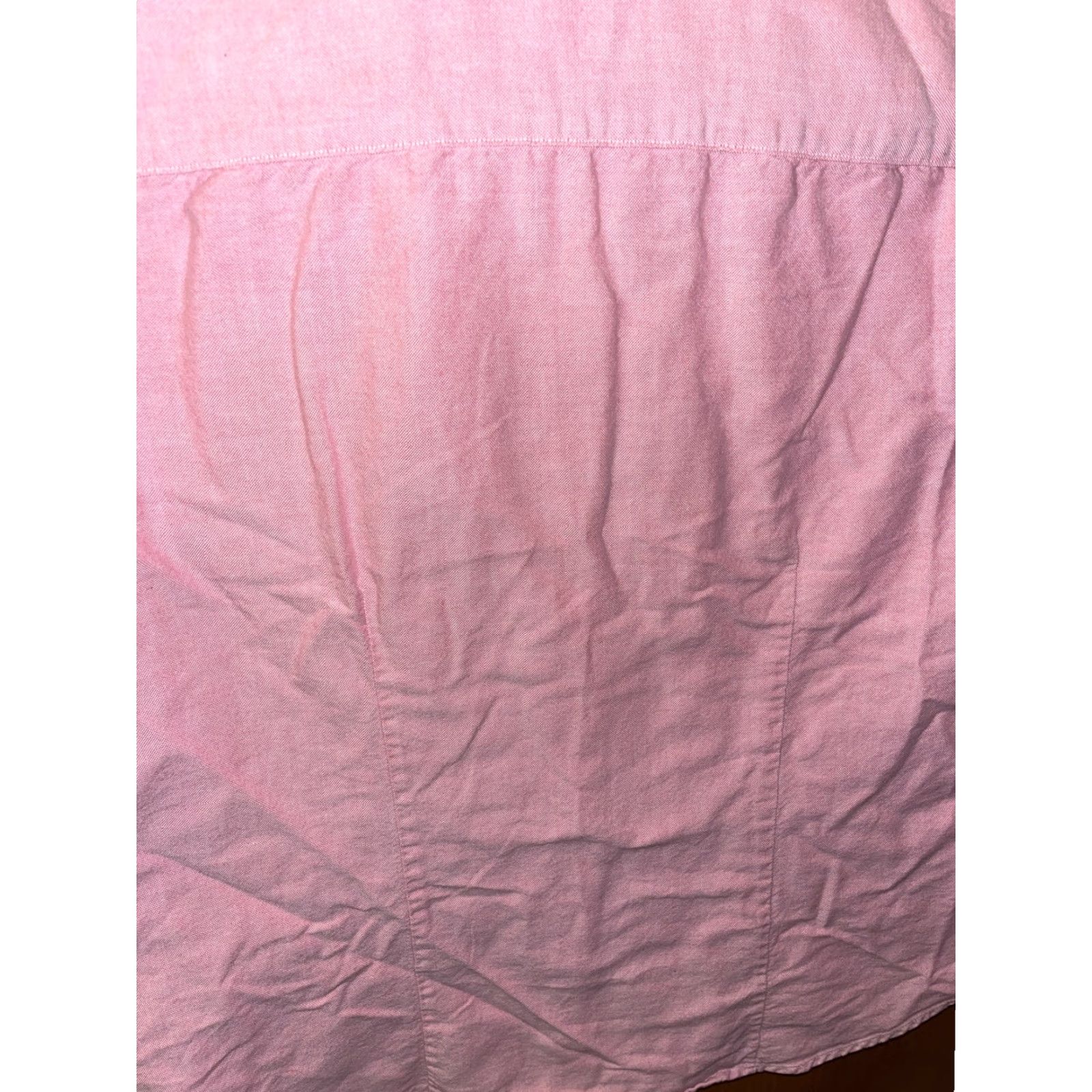 Vintage LL Bean Womens Short Sleeve Button down Blouse Pink Size 6 Vintage Size M / US 6-8 / IT 42-44 - 4 Thumbnail
