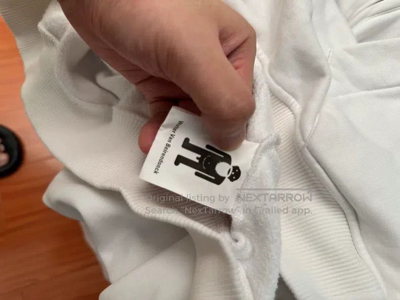Walter Van Beirendonck Walter Van Beirendonck 22FW Show White zippered hoodie Size US XL / EU 56 / 4 - 4 Thumbnail
