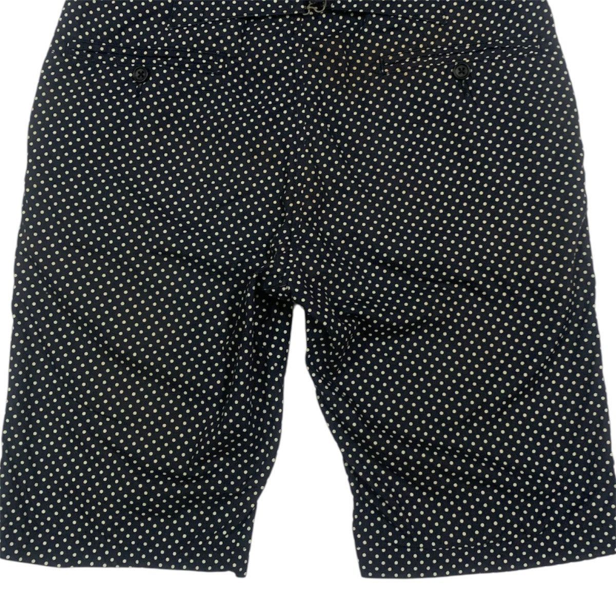 Engineered Garments Polka Dot Buckleback Navy Short Pants Size US 30 / EU 46 - 6 Thumbnail