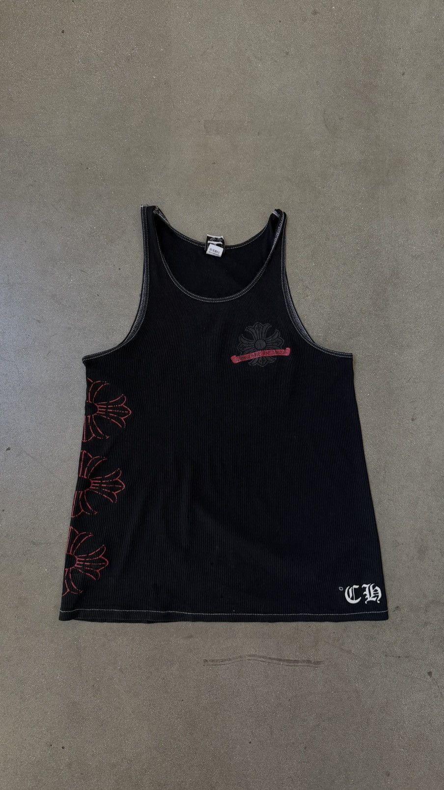 Chrome Hearts VINTAGE! Chrome Hearts Tank Top Size US M / EU 48-50 / 2 - 1 Thumbnail