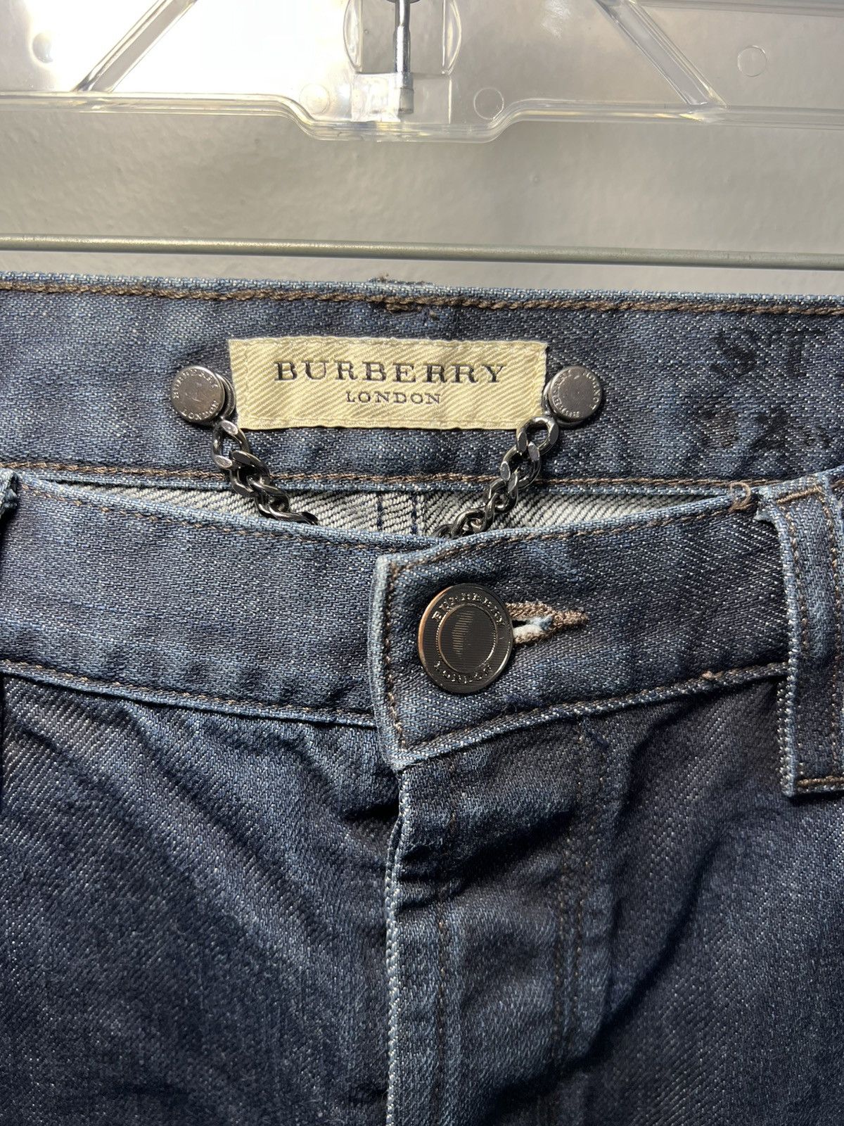 Burberry Vintage Burberry London slim blue jeans Size US 32 / EU 48 - 3 Thumbnail