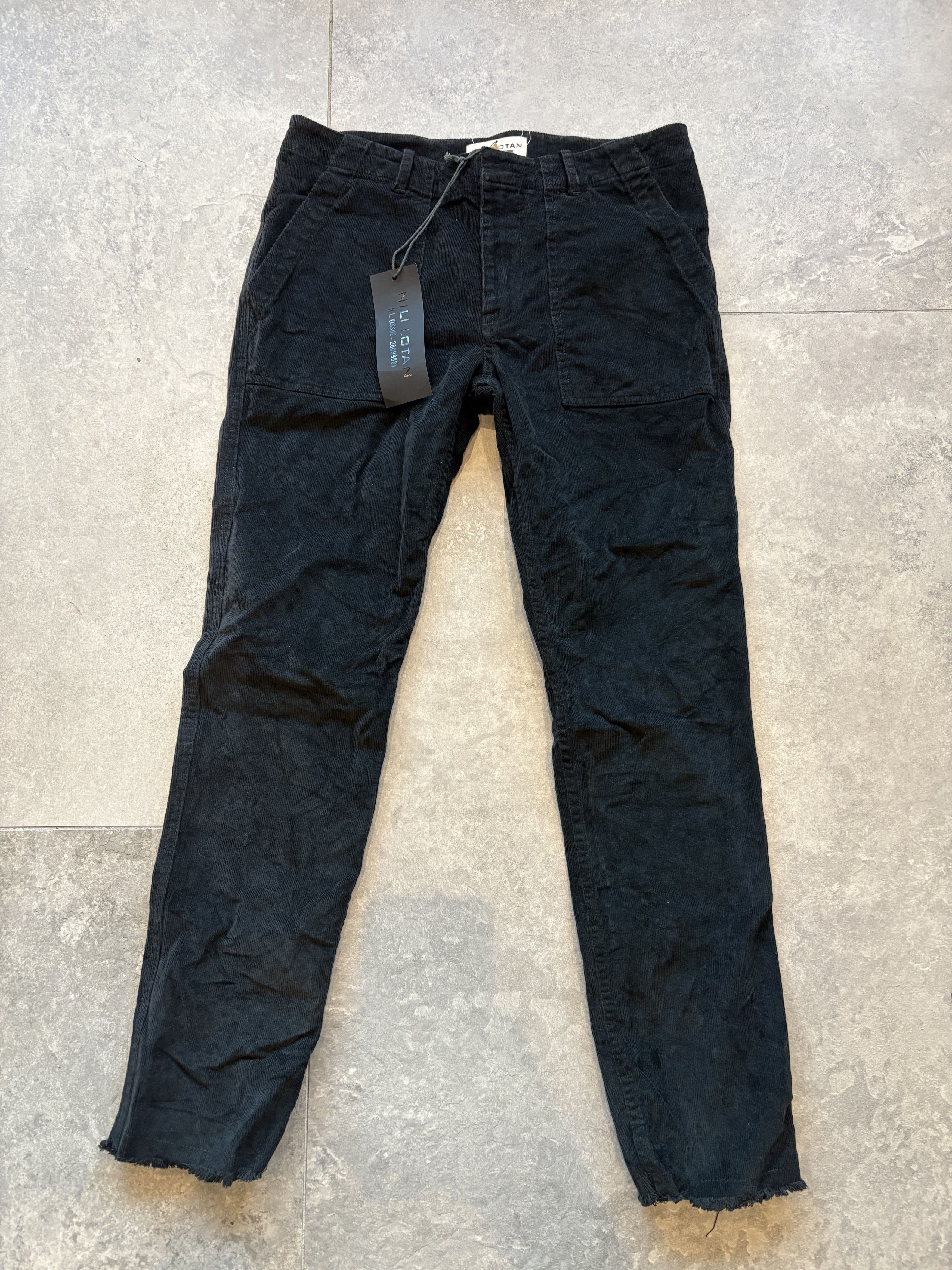 Nili Lotan Jenna Pant - Jet Black Size 26" / US 2 / IT 38 - 1 Thumbnail