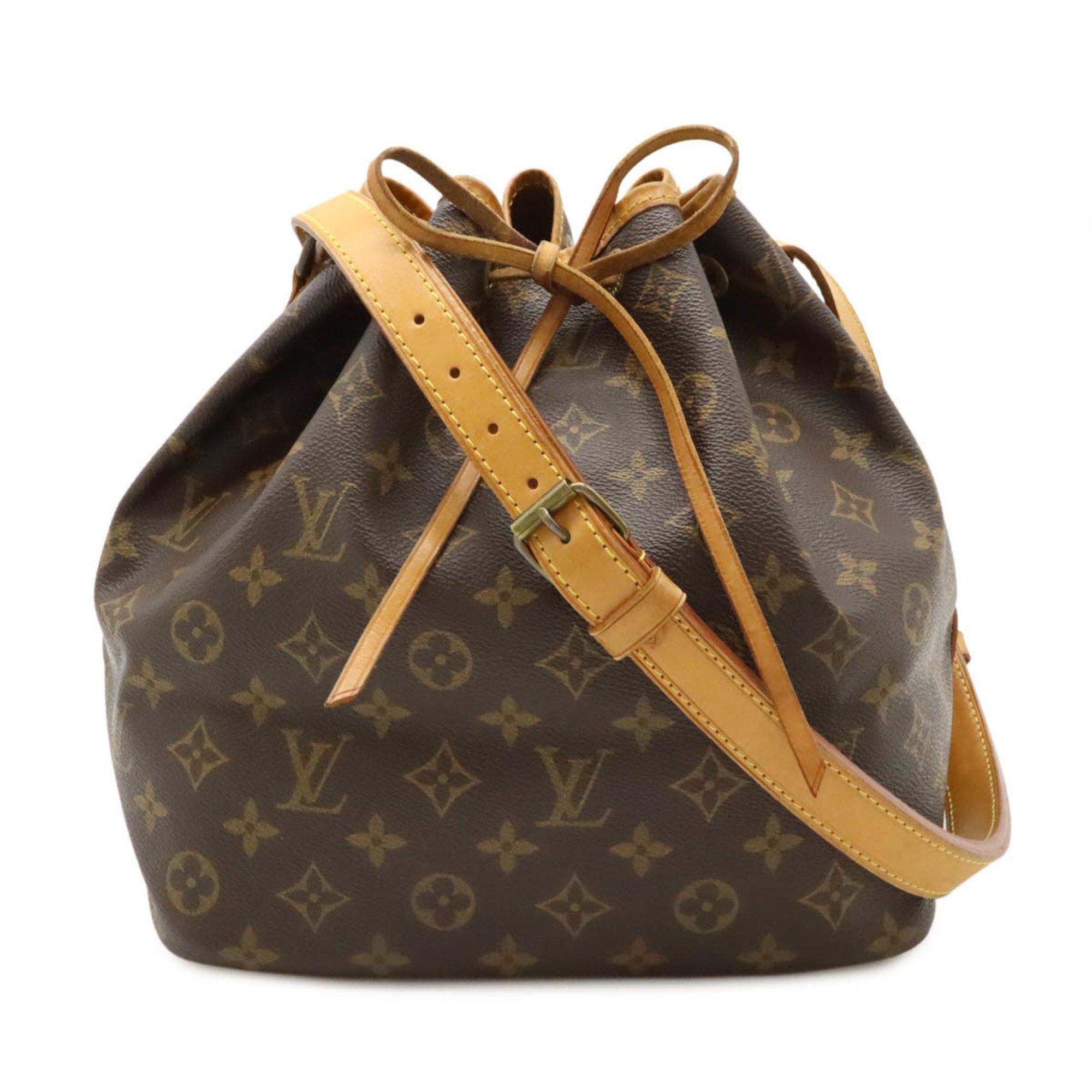 Louis Vuitton Monogram Petit Noe Shoulder Bag M42226 in Brown, Women's