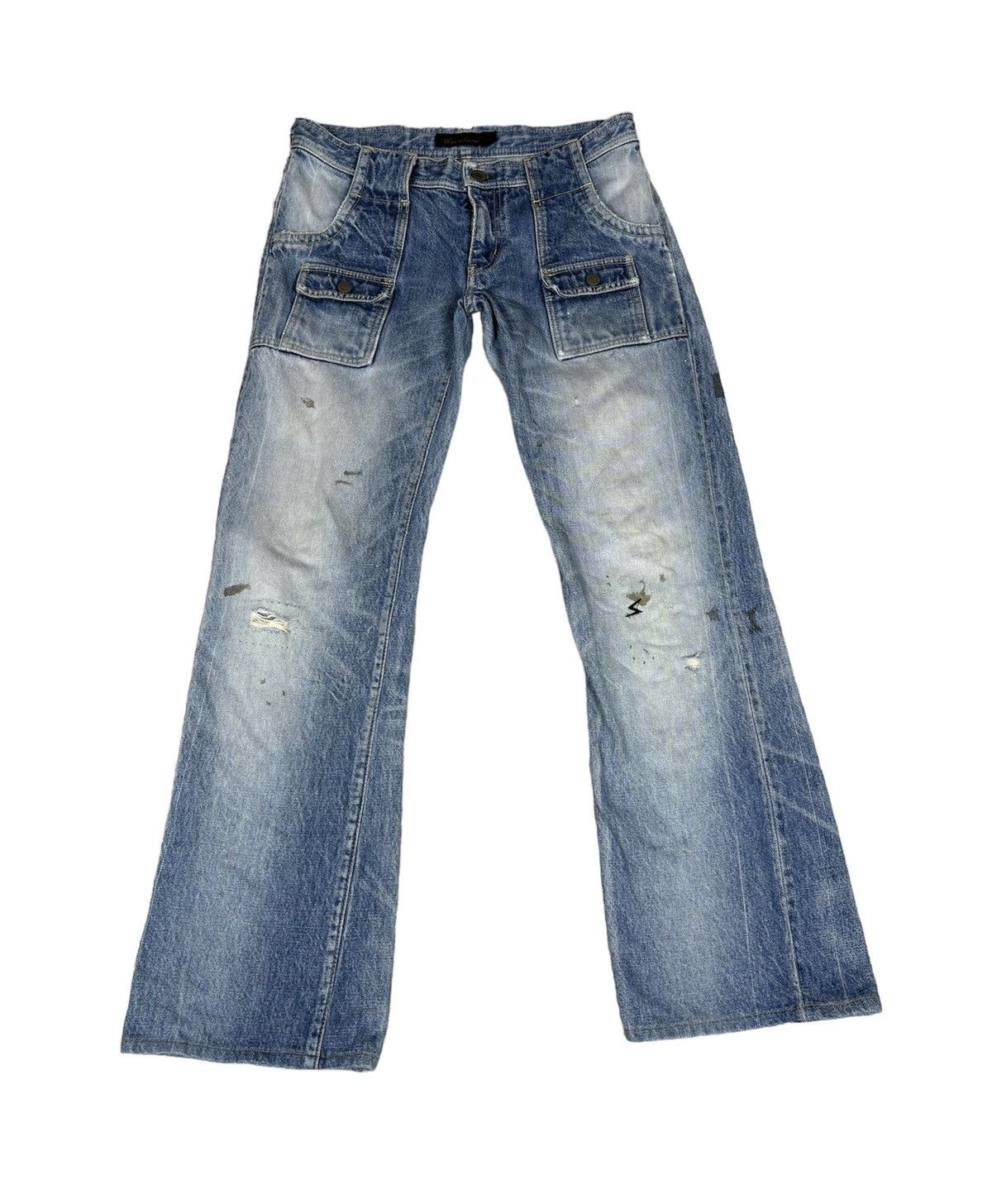 Undercover Undercover SS06 Klaus “Chuut” Flared Denim. S035