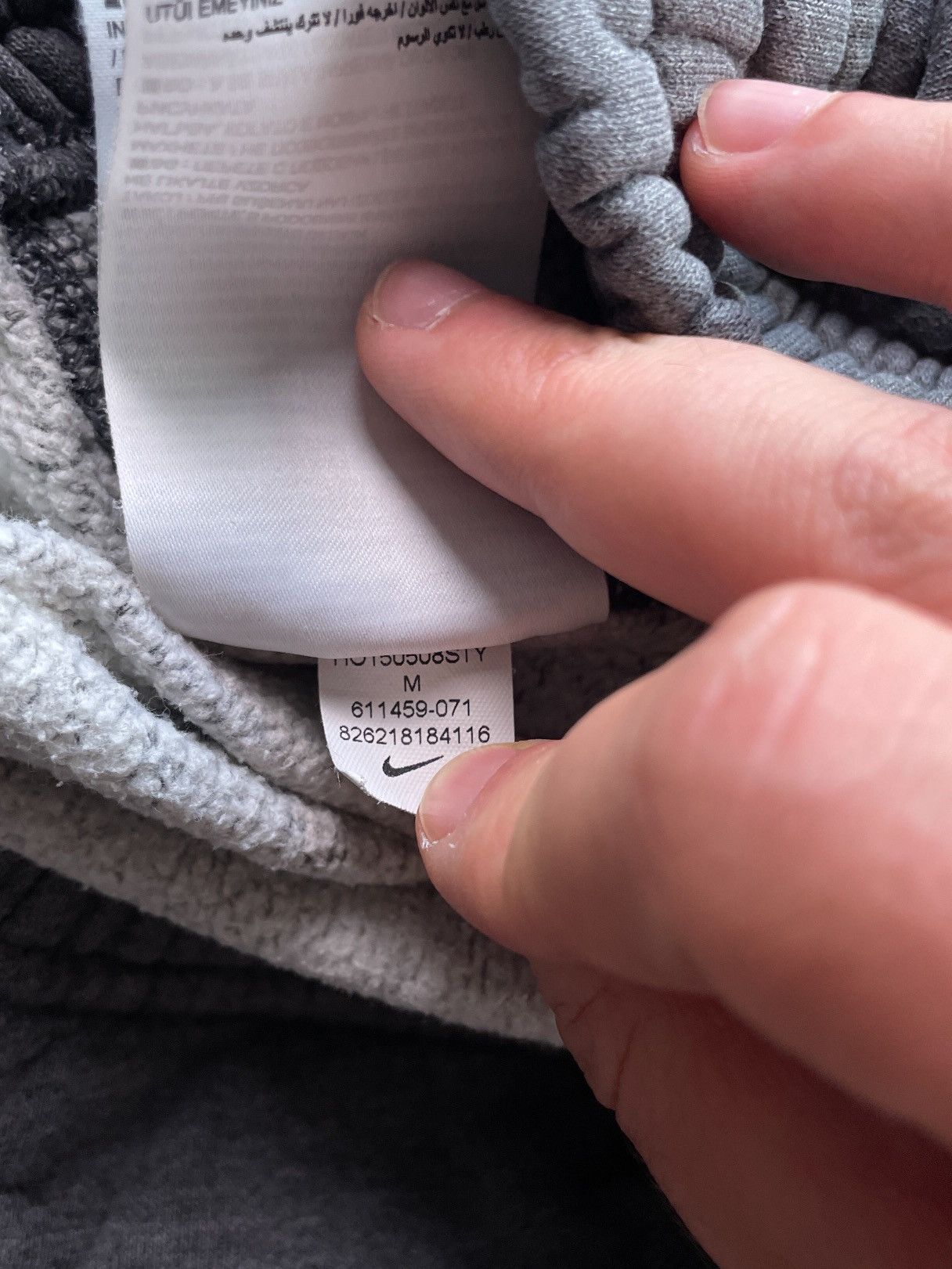 Nike Vintage Gray Nike Sweatpants Size US 34 / EU 50 - 5 Thumbnail