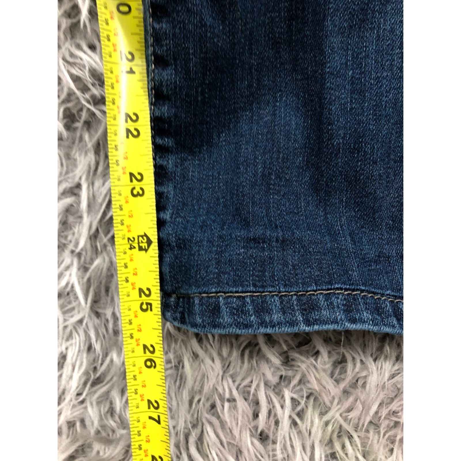 Vintage Atelier Gardeur Straight Jeans Mens 33x27 Regular Mid Blue Denim 5-Pocket Classic 33in Waist Size US 33 - 3 Thumbnail