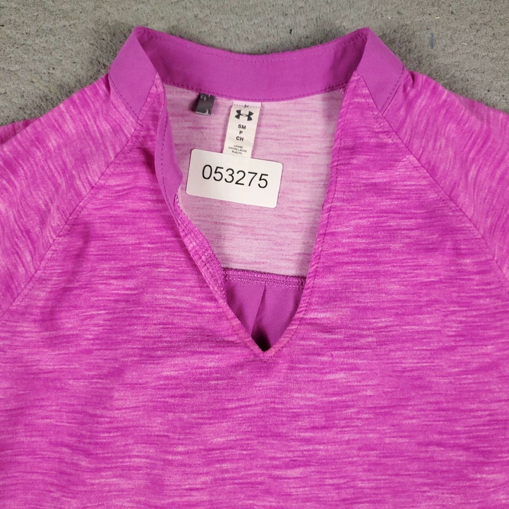 Under Armour Under Armour T-Shirt Womens Size Small Purple Casual Short Sleeve Size S / US 4 / IT 40 - 2 Thumbnail