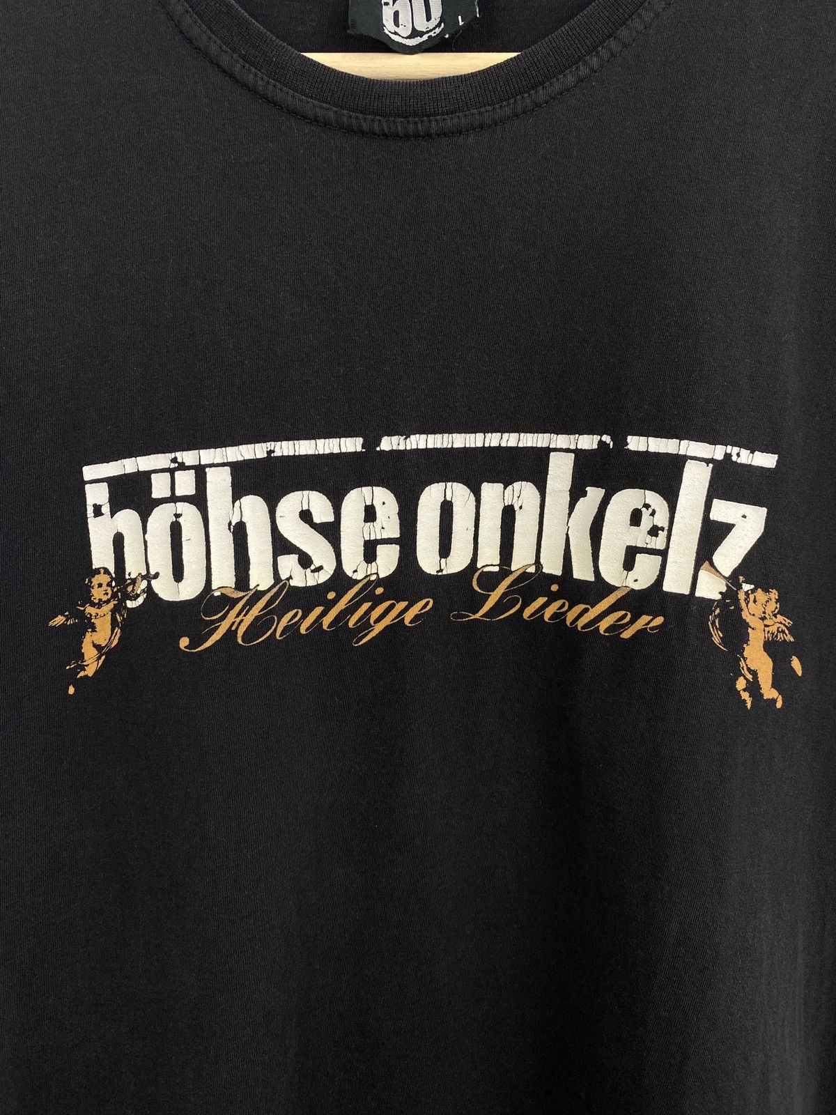 Band Tees 🇩🇪 Vintage 90s Bohse Onkelz Rock Band Tour T-Shirt Retro Rare Size US L / EU 52-54 / 3 - 4 Thumbnail
