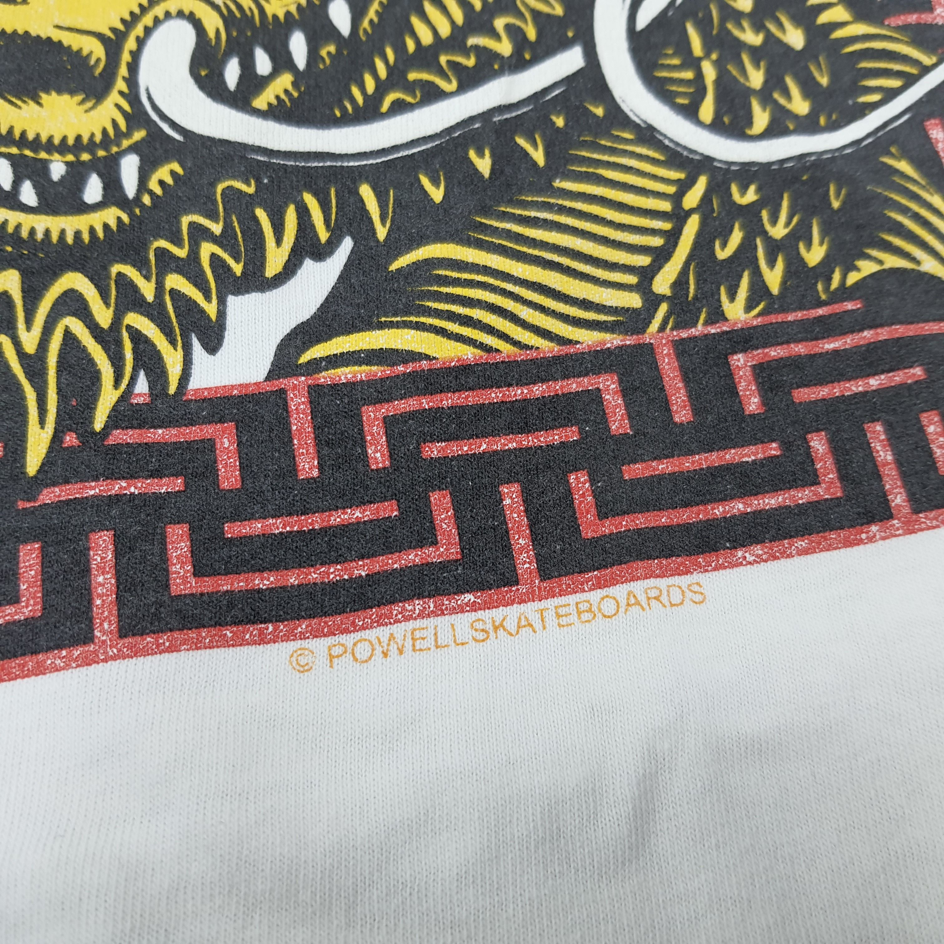 Powell Peralta × Vintage Vintage Powell Peralta Skateboards Dragon Tshirt Size US XL / EU 56 / 4 - 5 Thumbnail