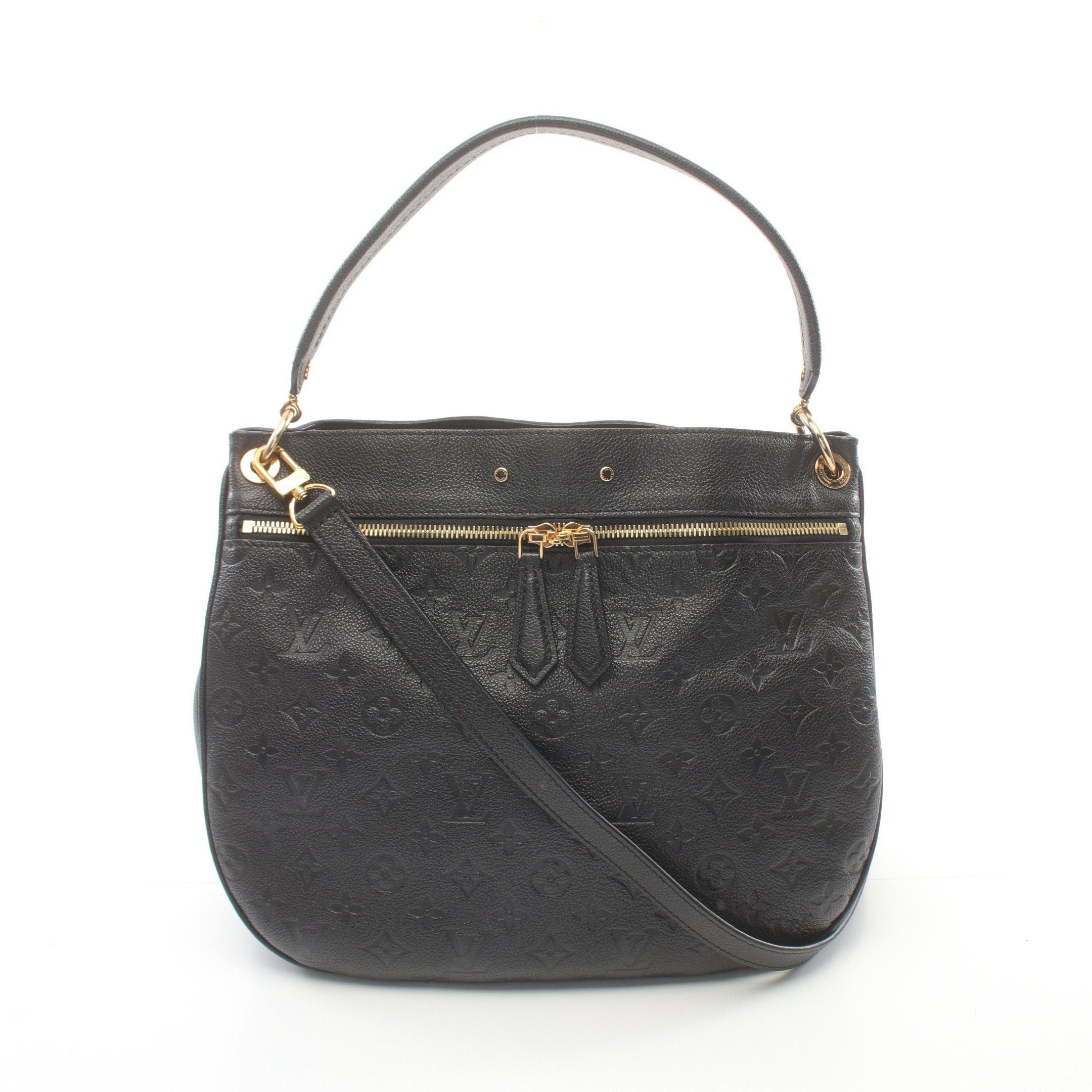 Louis Vuitton Louis Vuitton Spontini Monogram Empreinte Noir Handbag Leather Black Size ONE SIZE - 1 Thumbnail