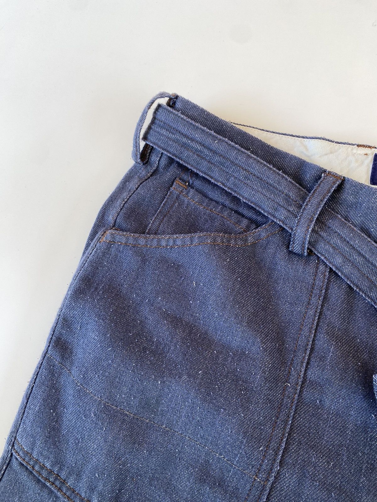 Blue Blue Japan × Japanese Brand × Vintage ✅️Vintage Short Pants Blue Blue Japan Size US 34 / EU 50 - 4 Thumbnail