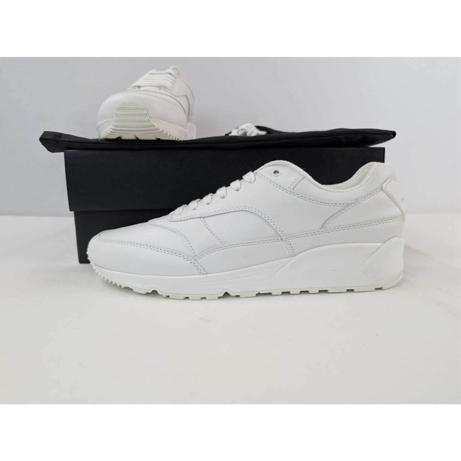 Saint Laurent Paris o1rshd1 Bump Low-Top Sneakers in Blanc Optique / Bianco Size US 10 / EU 43 - 21 Thumbnail