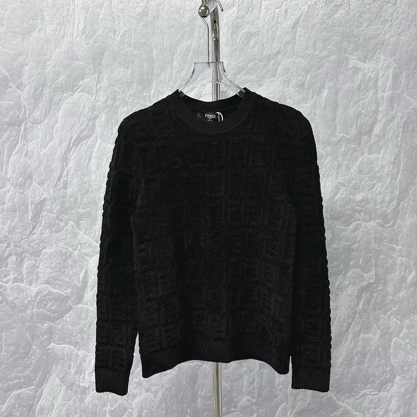 Fendi Fendi Double F Jacquard Knit Sweater Size US M / EU 48-50 / 2 - 1 Thumbnail