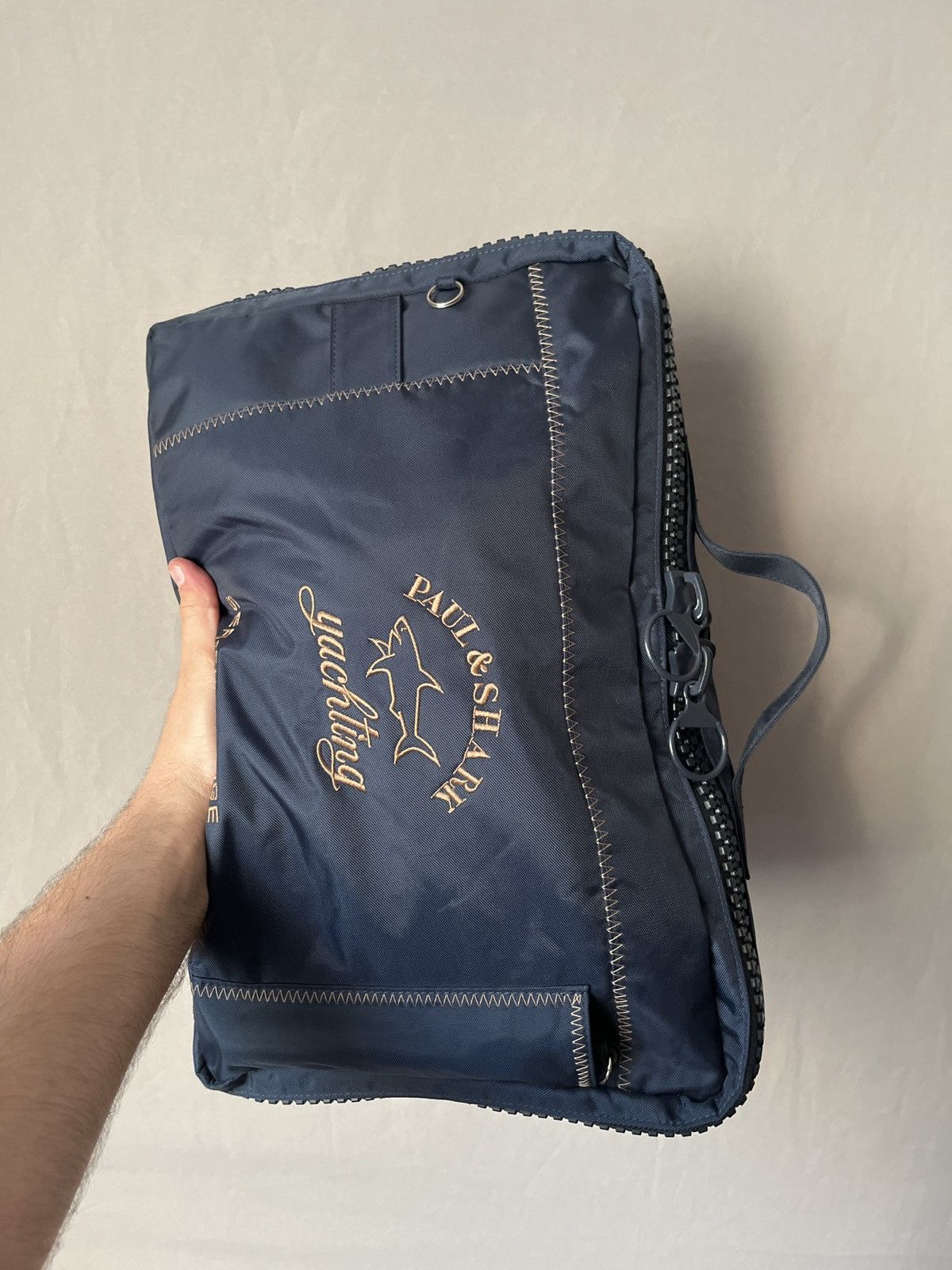 Paul & Shark Paul & Shark Nylon Blue Brief Laptop Case Carrying Bag Size ONE SIZE - 17 Thumbnail