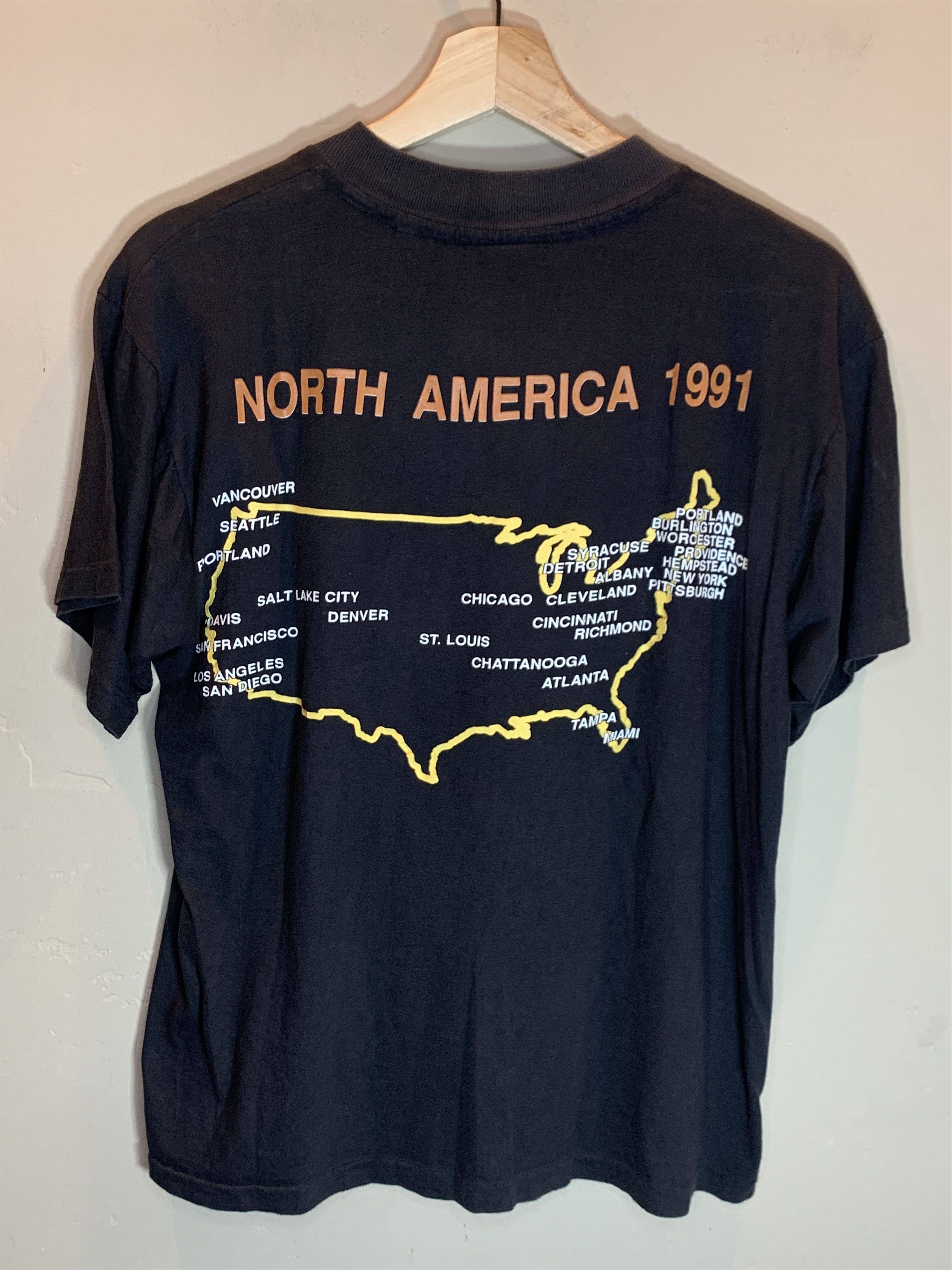 Band Tees *RARE* Vintage 1991 Jethro Tull Tour Single Stitch T-Shirt M Size US M / EU 48-50 / 2 - 2 Thumbnail
