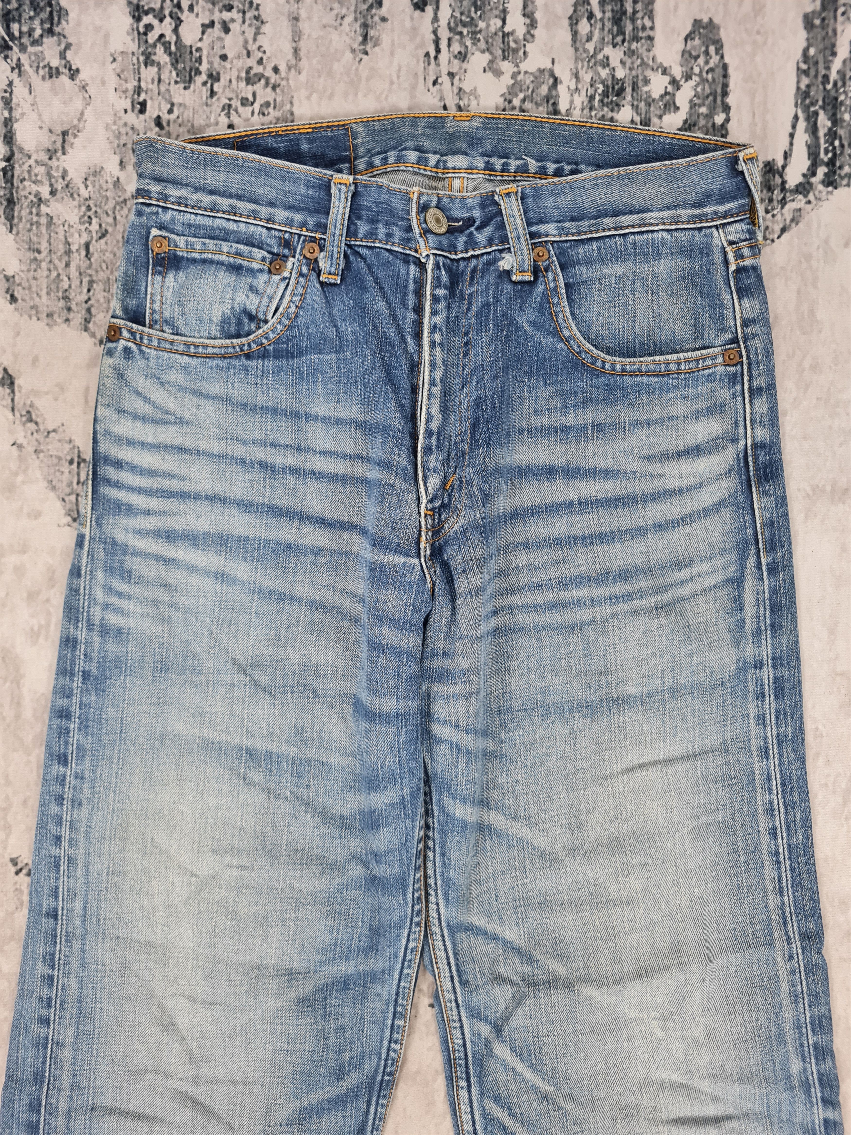 Levi's Vintage Clothing Vintage LEVIS 534 Straight Cut Blue Jeans L0370 Size 30X29.5 Size US 30 / EU 46 - 5 Thumbnail
