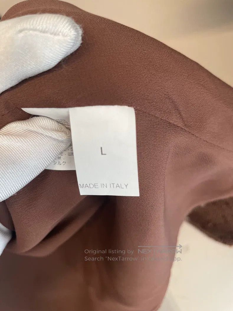 Brunello Cucinelli Brunello Cucinelli Dark brown sequin cashmere vest Size L / US 10 / IT 46 - 4 Thumbnail