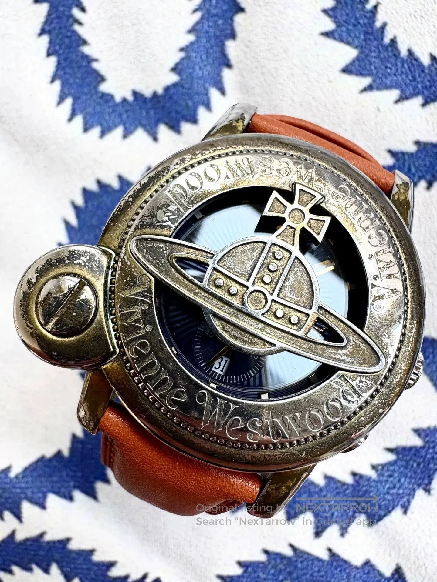 Vivienne Westwood Vivienne Westwood Vintage Brown Saturn Watch. Size ONE SIZE - 7 Thumbnail