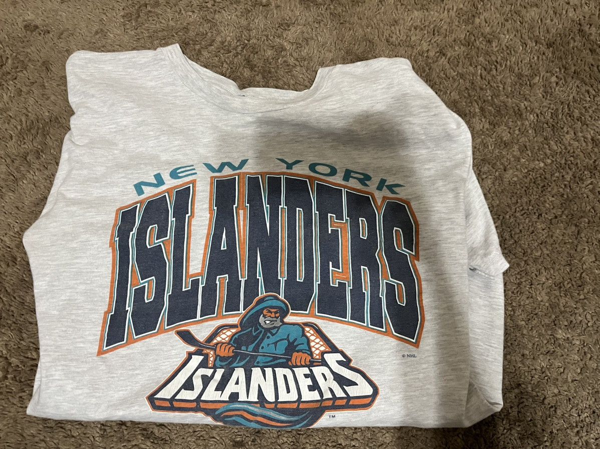 Vintage Vintage Sports NHL New York Islanders Boxy Tee Size US L / EU 52-54 / 3 - 3 Thumbnail