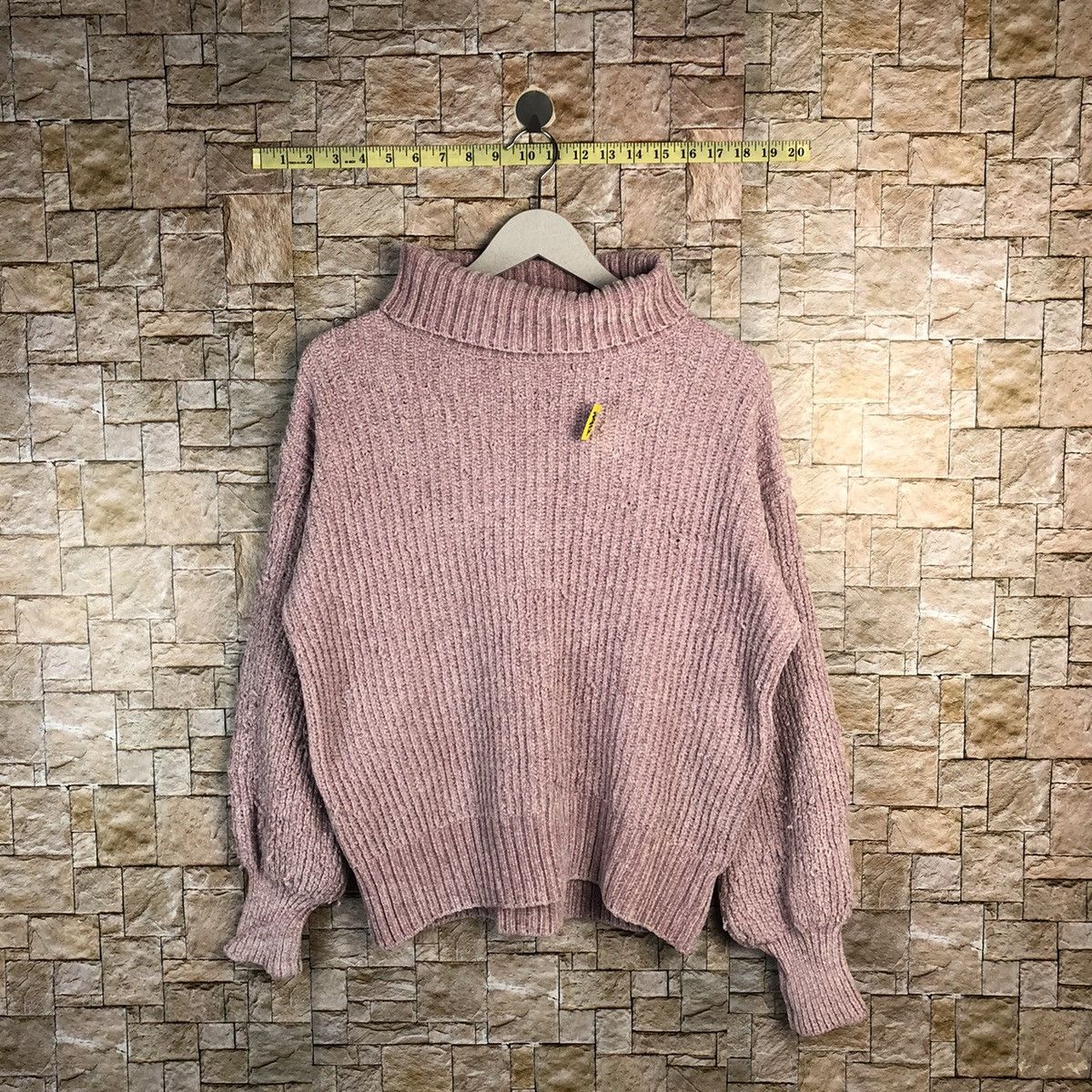 Homespun Knitwear × Japanese Brand × Vintage Ikka Pink vintage Knitwear sweatshirt #A912 Size M / US 6-8 / IT 42-44 - 1 Thumbnail