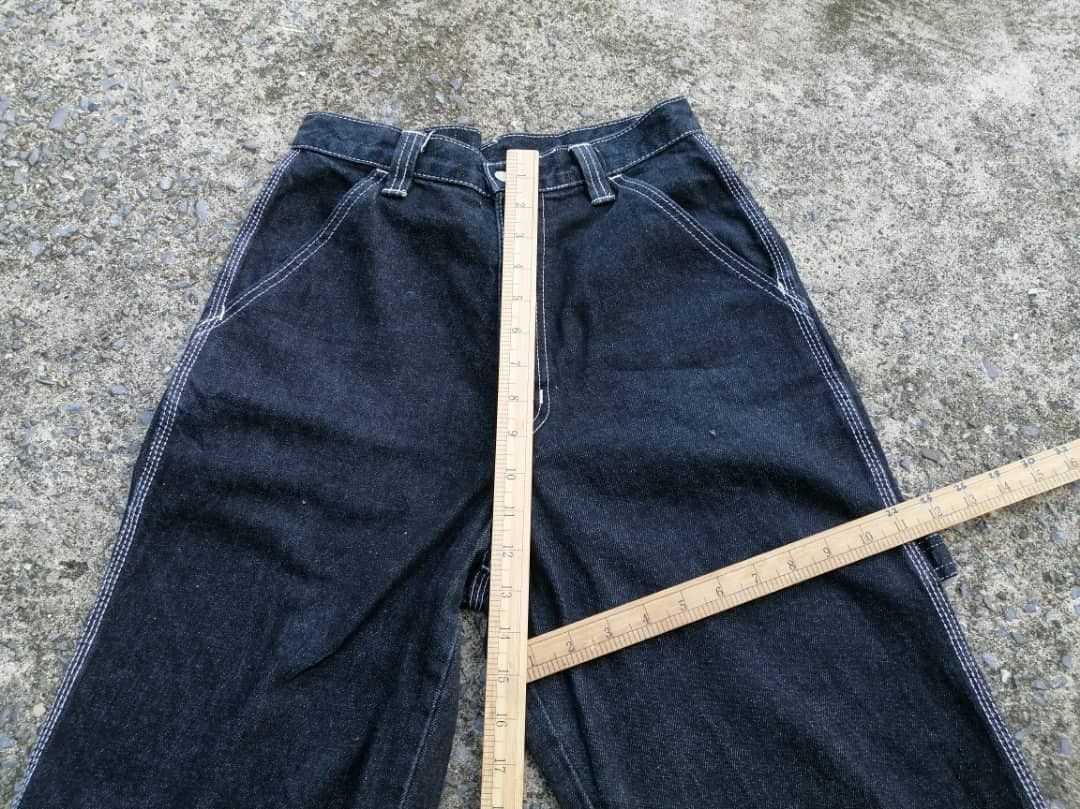 Japanese Brand Betty Smith Made In Japan Carpenter Black Jeans Size US 26 / EU 42 - 3 Thumbnail