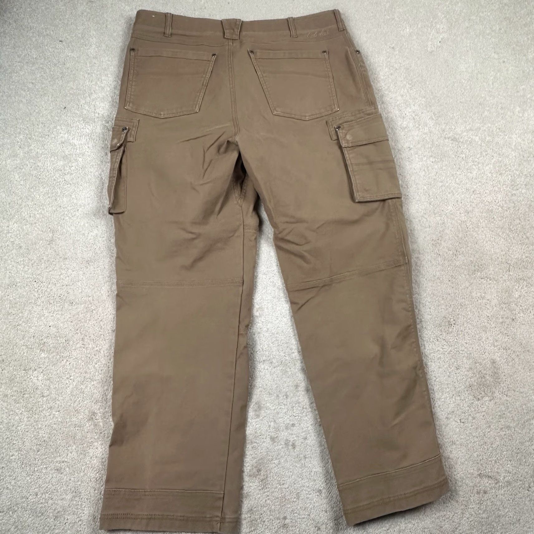 Vintage VINTAGE Cabela's Tactical Hunting Cargo Pants 36x30 Brown Workwear Outdoor Mens Size US 36 / EU 52 - 2 Thumbnail
