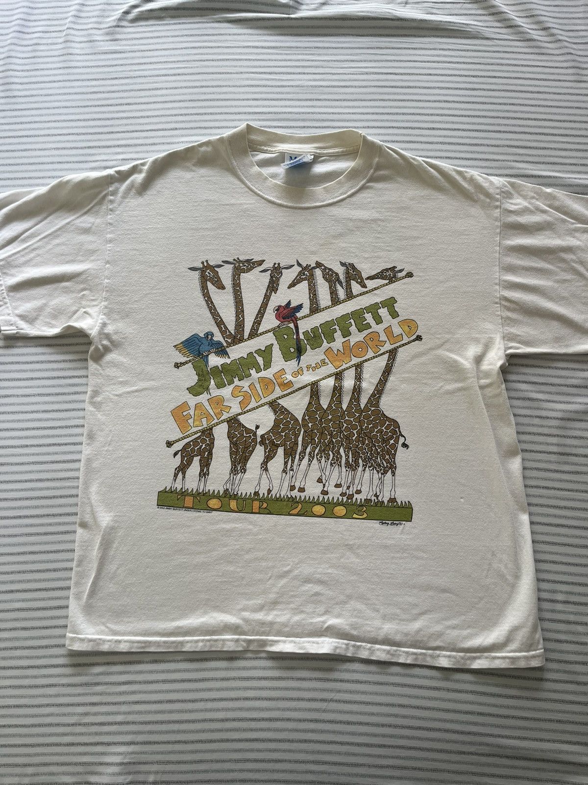 2003 Jimmy Buffet Far Side of the World Tour Tee
