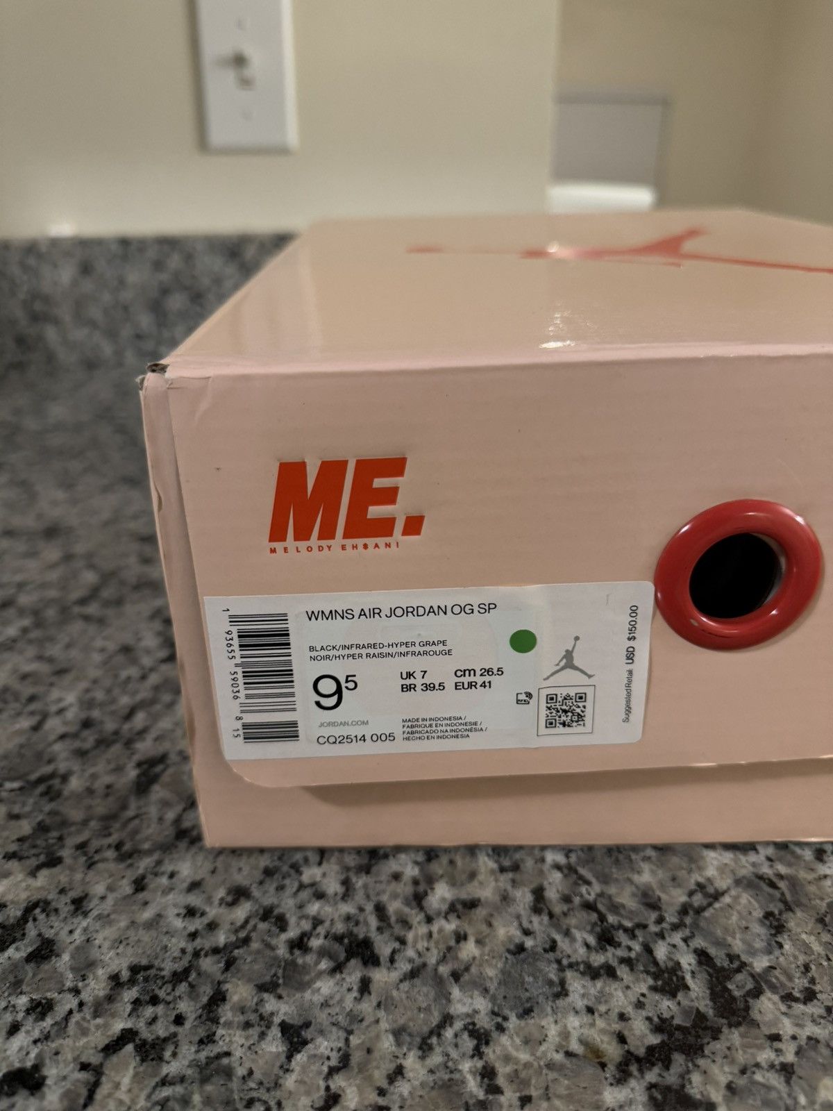 Jordan Brand × Nike JORDAN OG MELODY EHSANI WOMEN'S SIZE 9.5 Size US 9.5 / IT 39.5 - 15 Thumbnail