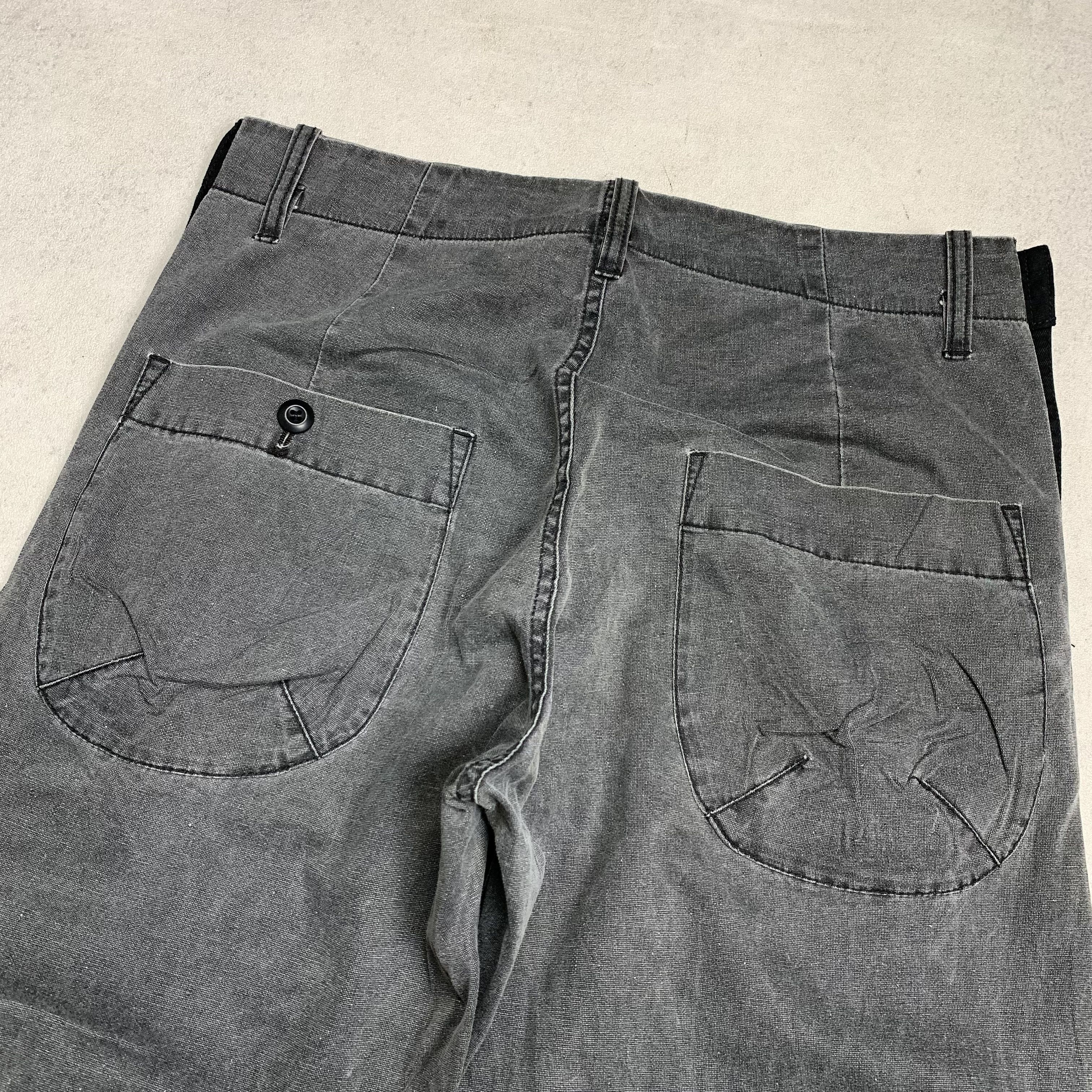 PPFM Pants Japanese Brand Multi Pocket Baggy