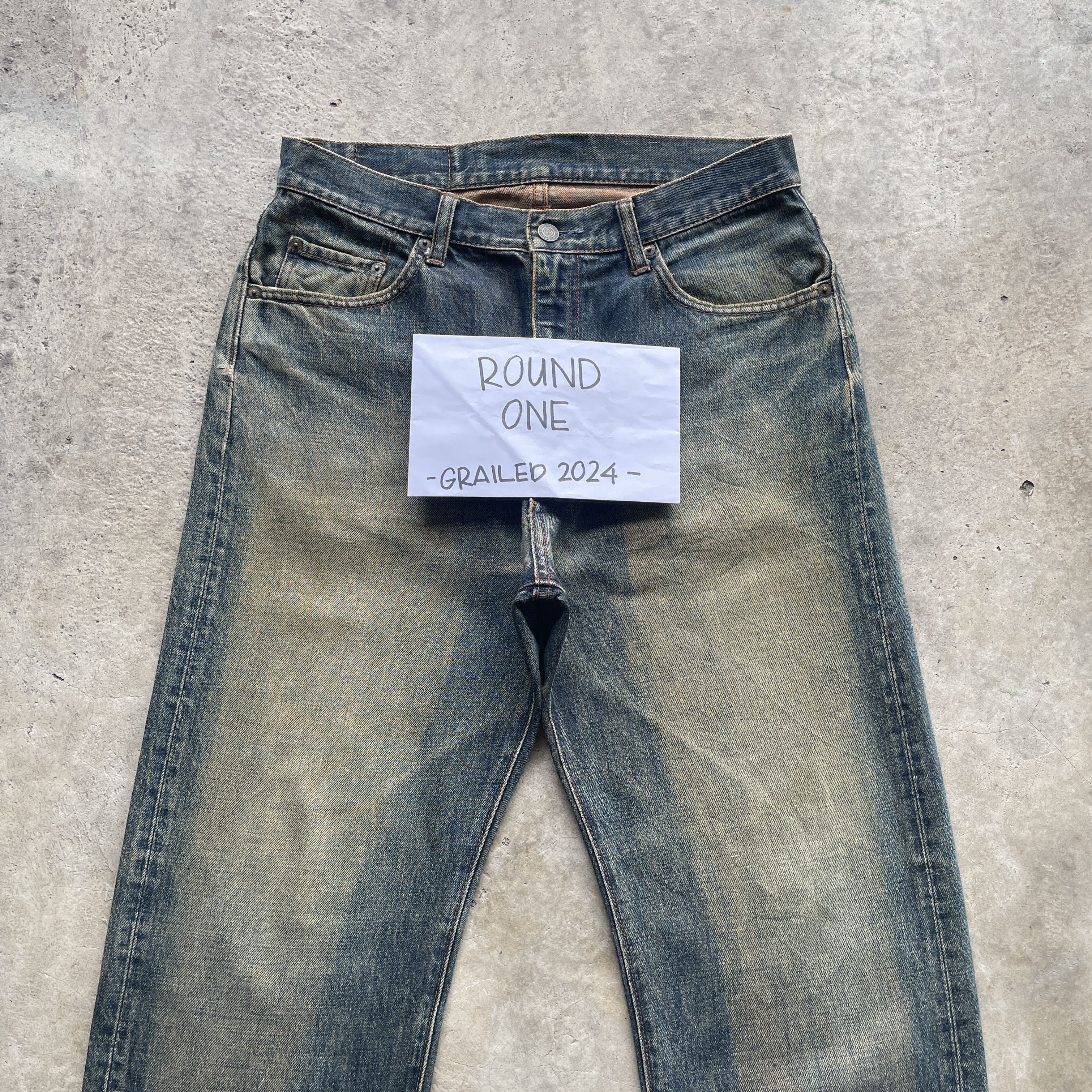 Japanese Brand × Rusty × Vintage W31x28.5 VINTAGE JAPAN JEANS RUSTY DENIM FADED PANTS Size US 31 - 3 Thumbnail