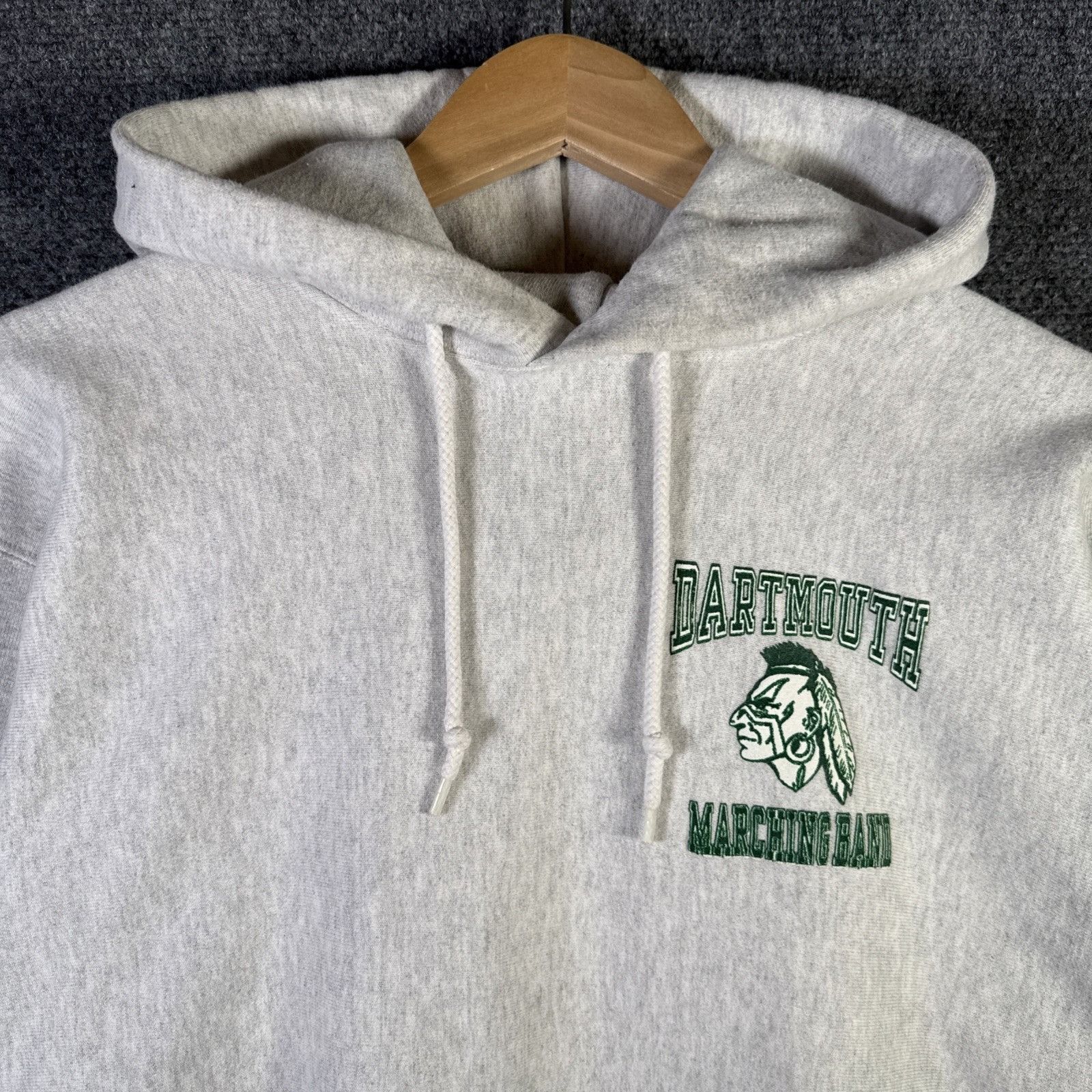 Champion Vintage Dartmouth Hoodie Large Gray 70s 80s Reverse Weave Do Size US L / EU 52-54 / 3 - 3 Thumbnail