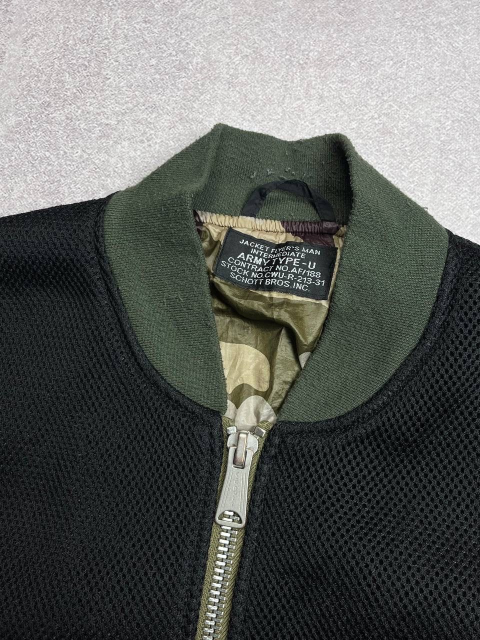 Schott Vintage Schott Made In USA Oversized Bomber Jacket XL Size US XL / EU 56 / 4 - 5 Thumbnail