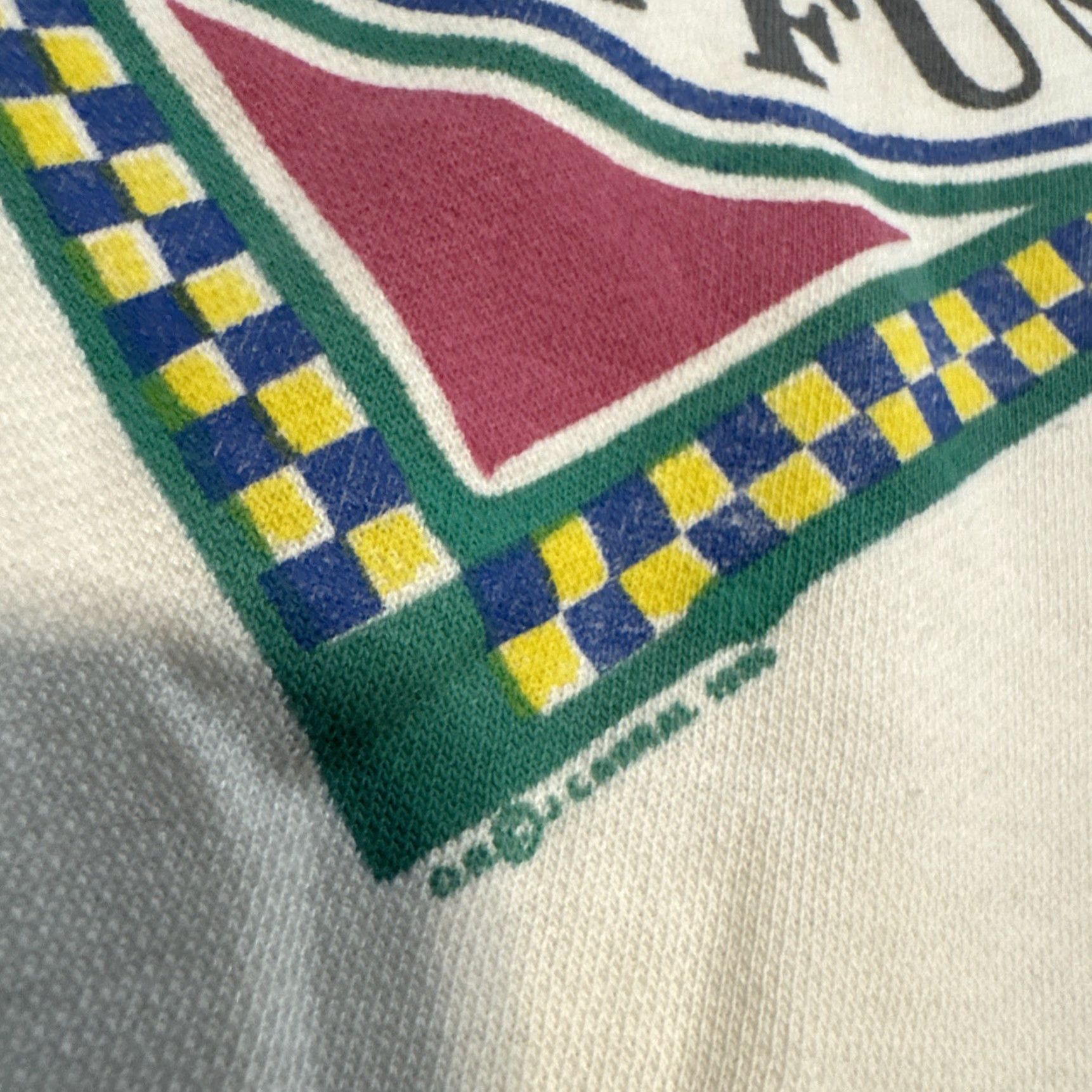 Vintage VINTAGE 1986 Acapulco Sun & Fun Mexico Beach Club Sweatshirt Large White Men Crewneck Pullover Sweatshirt Size US L / EU 52-54 / 3 - 4 Thumbnail