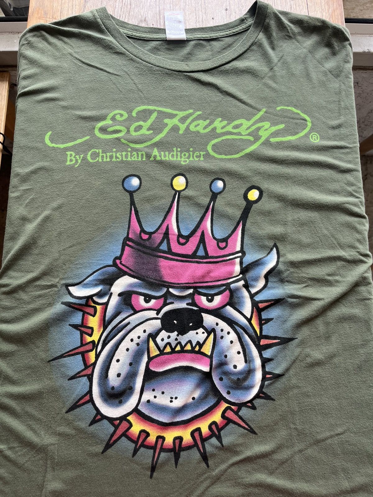 Designer × Ed Hardy Ed Hardy Tshirt Design by Christian Audigier Size US XXL / EU 58 / 5 - 4 Thumbnail