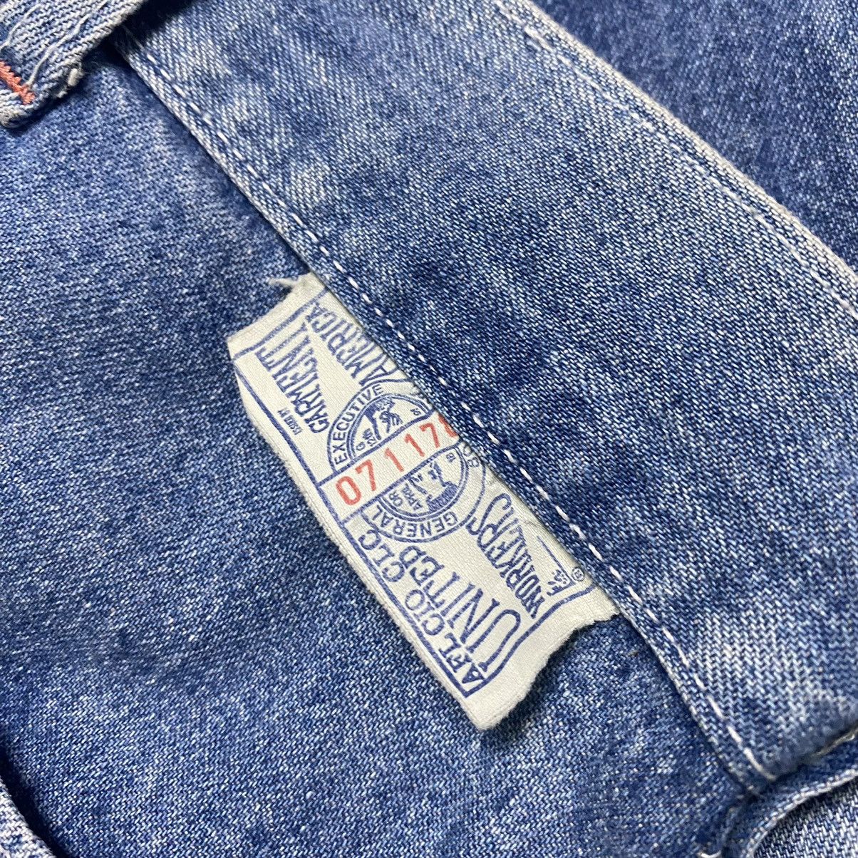 Sears Vintage 70s SEARS Denim Carpenter Work Pant Size US 34 / EU 50 - 22 Thumbnail