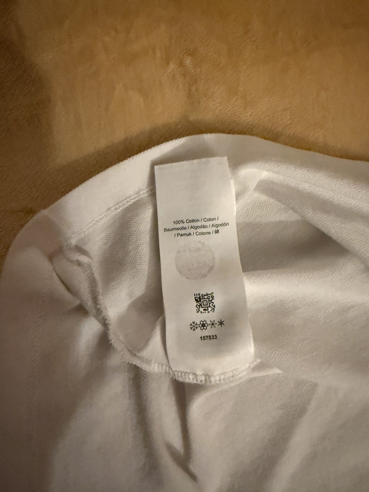 Fred Perry × Raf Simons Raf Simons x Fred Perry White Polo Shirt M Unisex Size US M / EU 48-50 / 2 - 6 Thumbnail