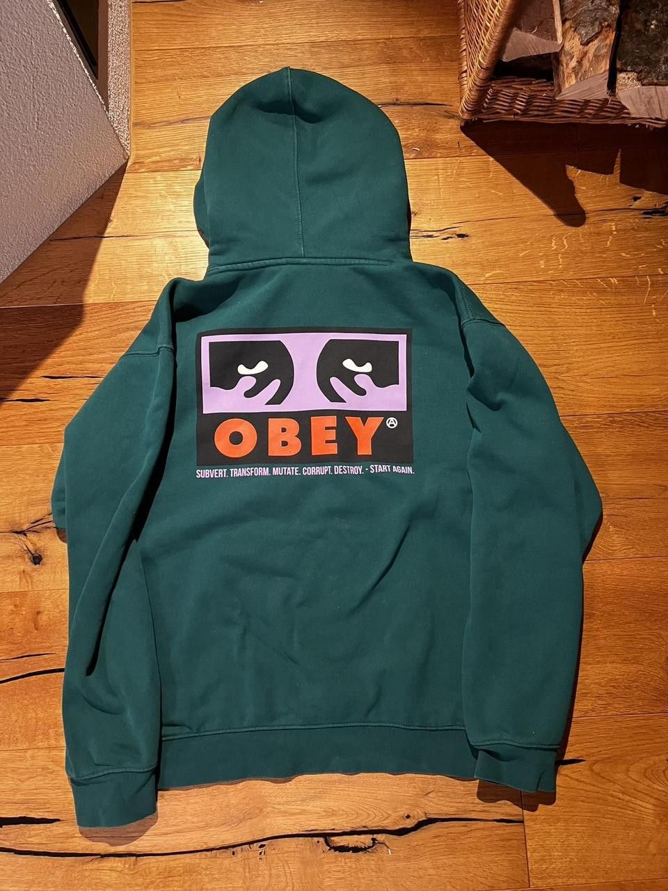 Obey Obey Hoodie Size US M / EU 48-50 / 2 - 2 Thumbnail
