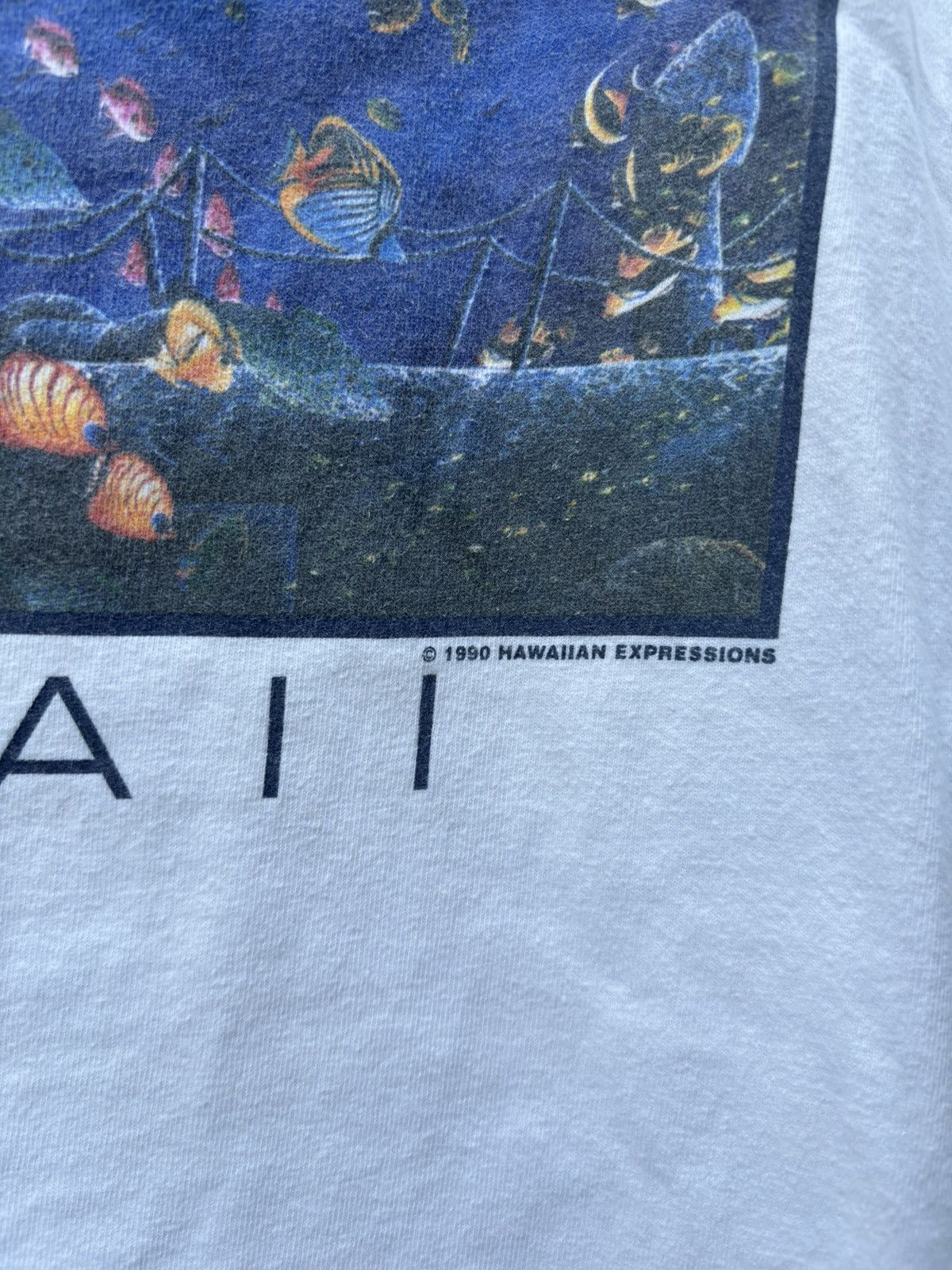 Vintage RARE! Vintage 1990 Atlantis Hawaii Shirt Art Size US M / EU 48-50 / 2 - 5 Thumbnail