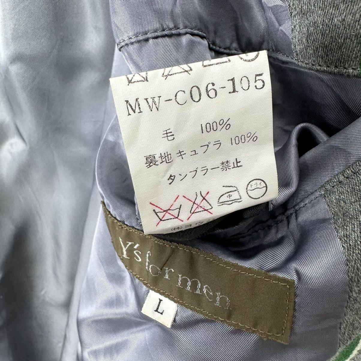 Yohji Yamamoto ☀️YS FOR MEN HOODIE STRIPED ZIPPER JACKET Size US L / EU 52-54 / 3 - 11 Thumbnail